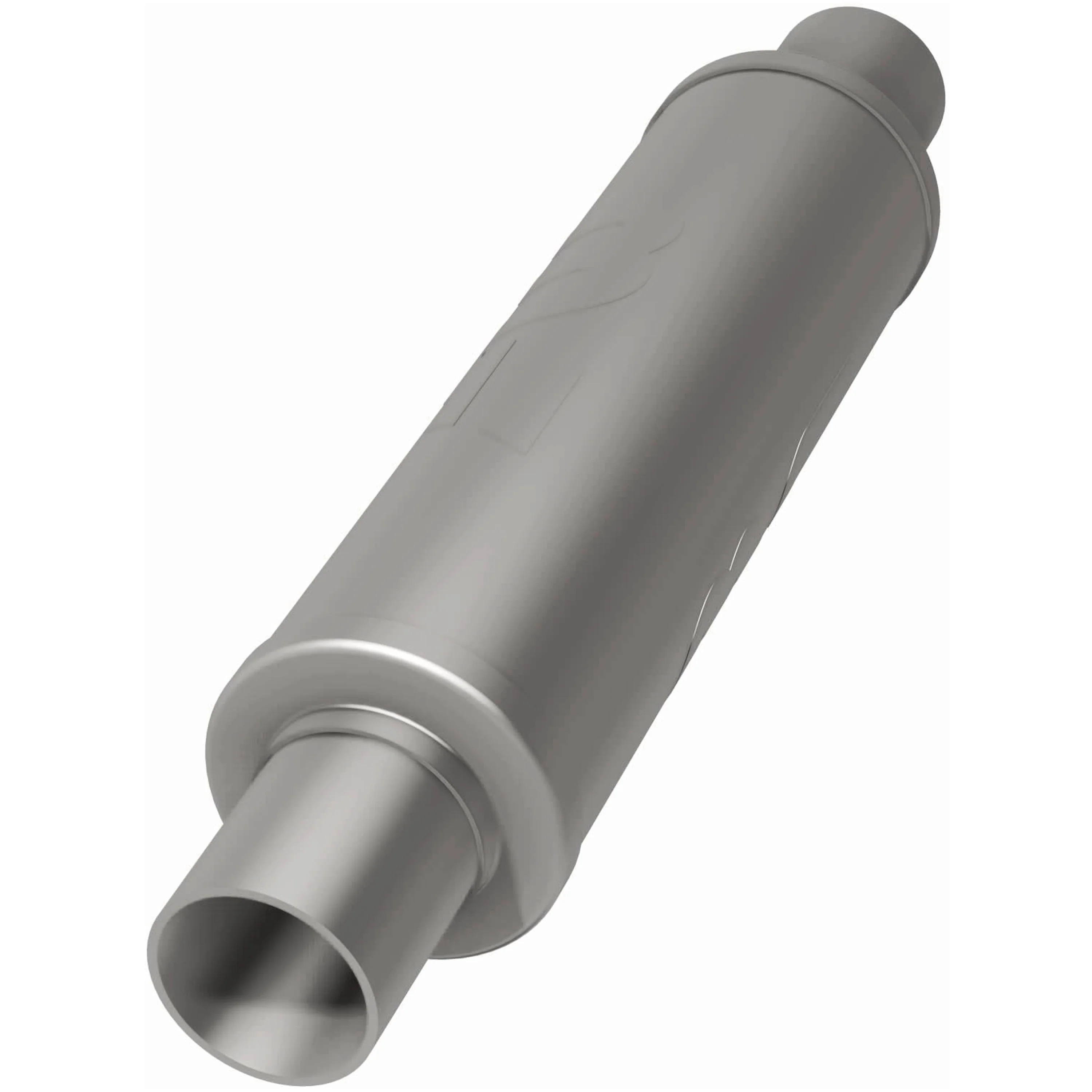 MagnaFlow 4in. Round Straight-Through Performance Exhaust Muffler 10415 - Image 3