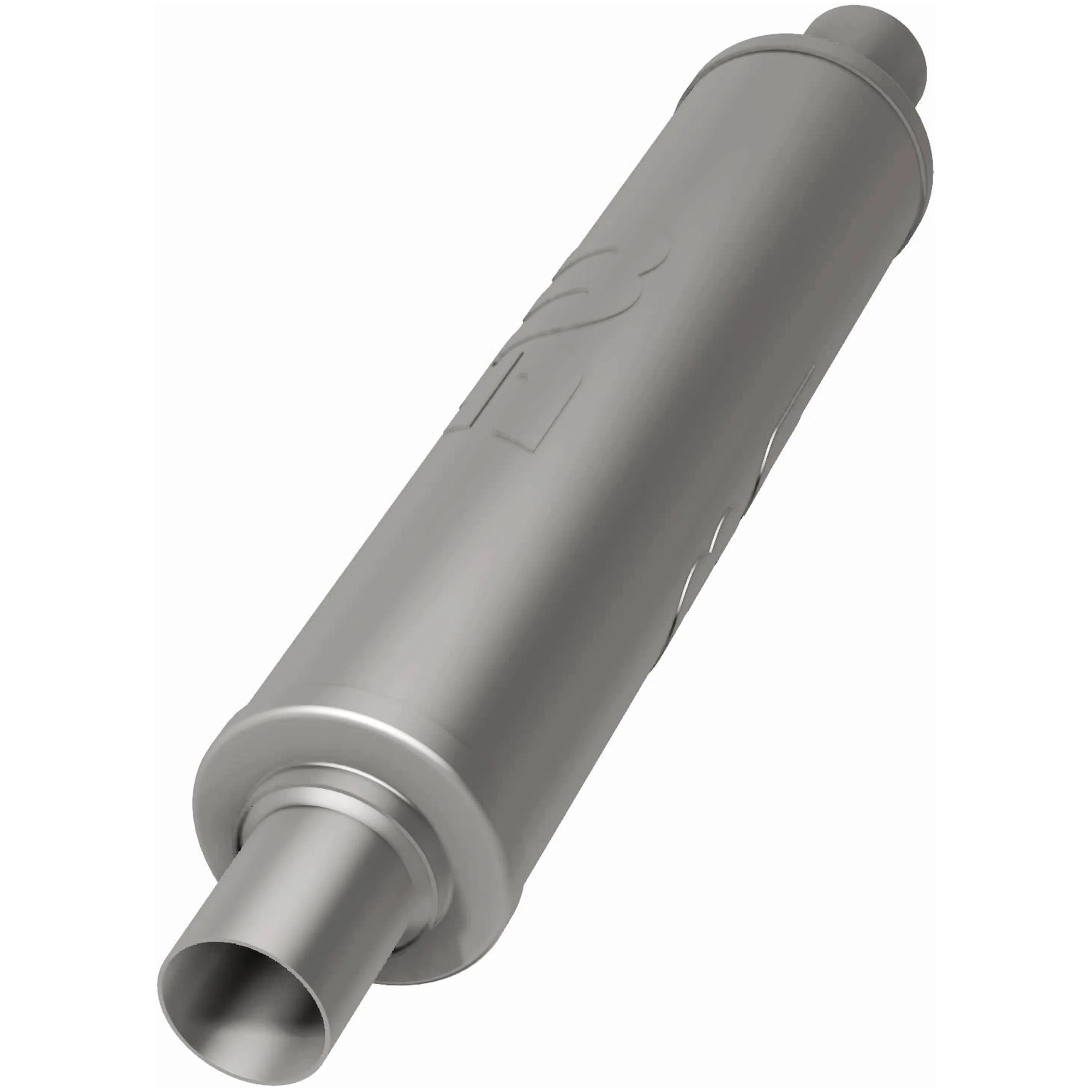 MagnaFlow 4in. Round Straight-Through Performance Exhaust Muffler 10424 - Image 3