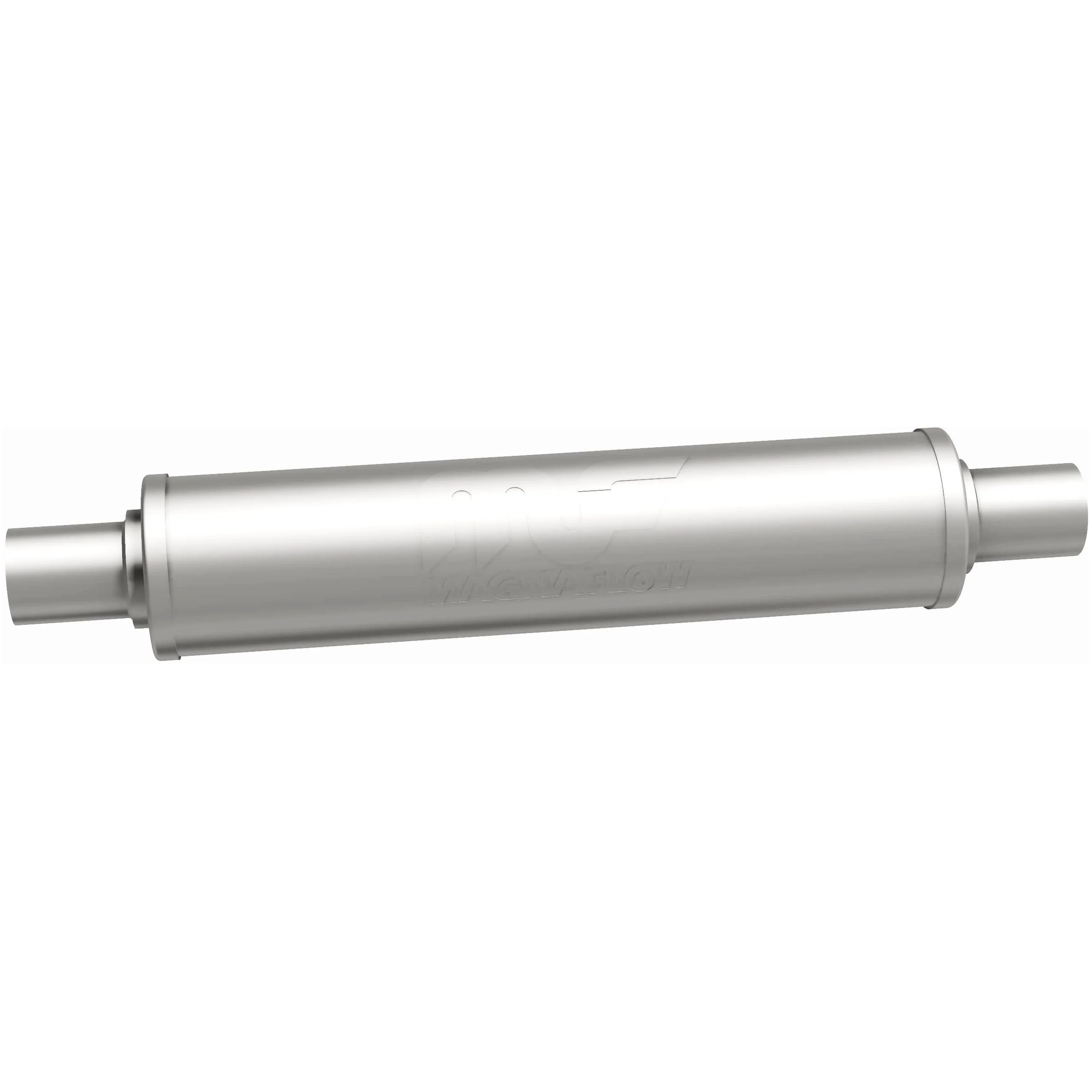 MagnaFlow 4in. Round Straight-Through Performance Exhaust Muffler 10424 - Image 4