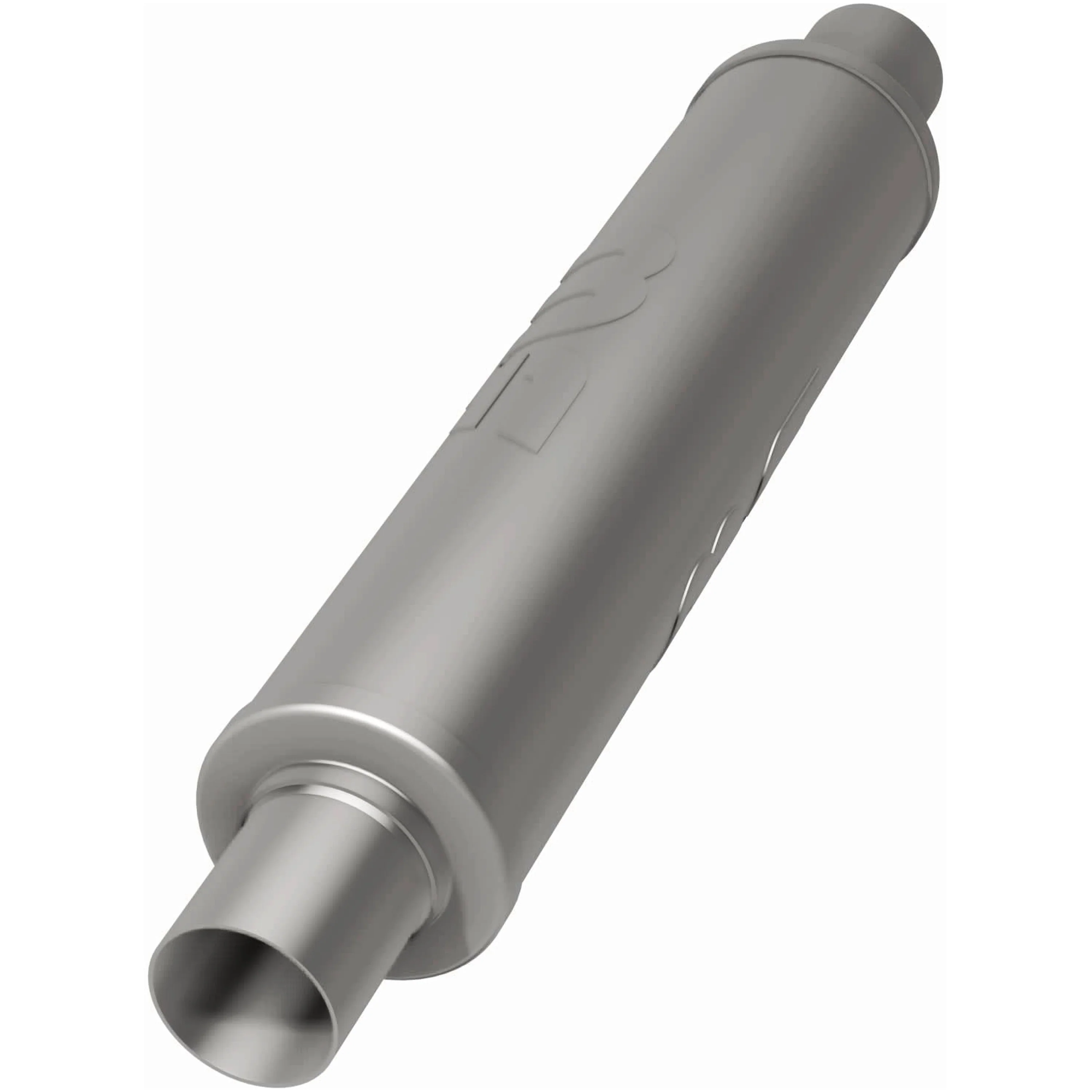 MagnaFlow 4in. Round Straight-Through Performance Exhaust Muffler 10425 - Image 3
