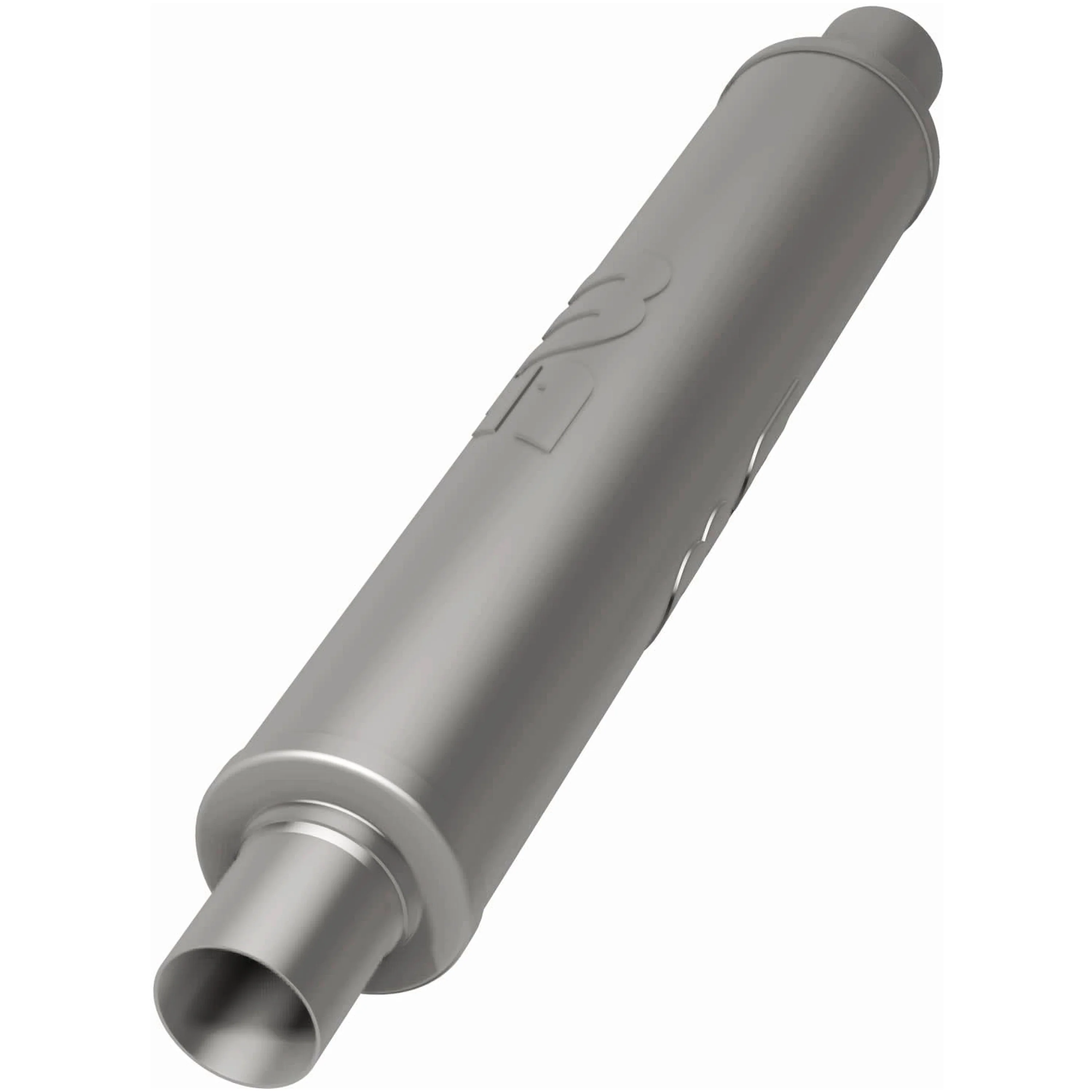 MagnaFlow 4in. Round Straight-Through Performance Exhaust Muffler 10435 - Image 3