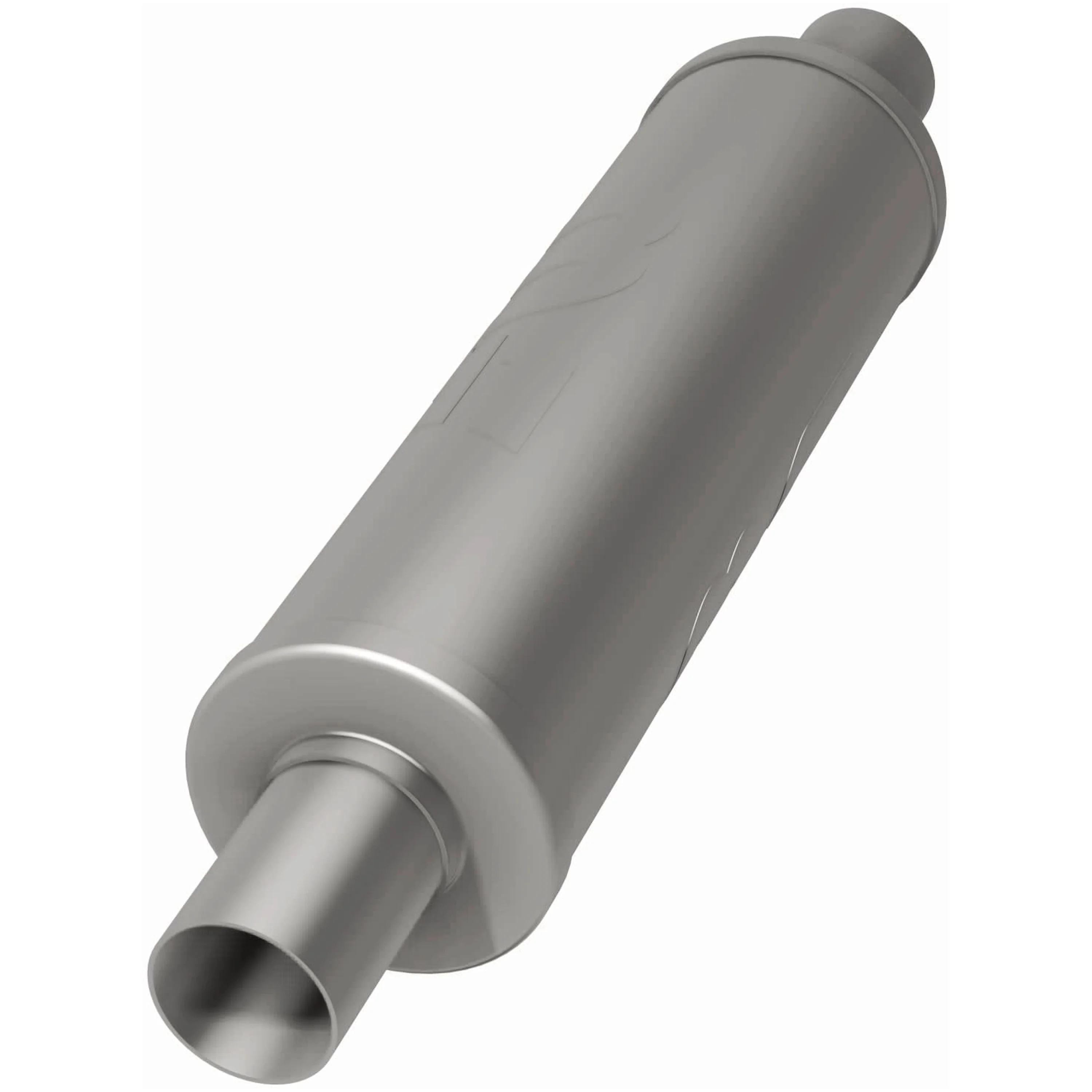 MagnaFlow 4in. Round Straight-Through Performance Exhaust Muffler 10444 - Image 3
