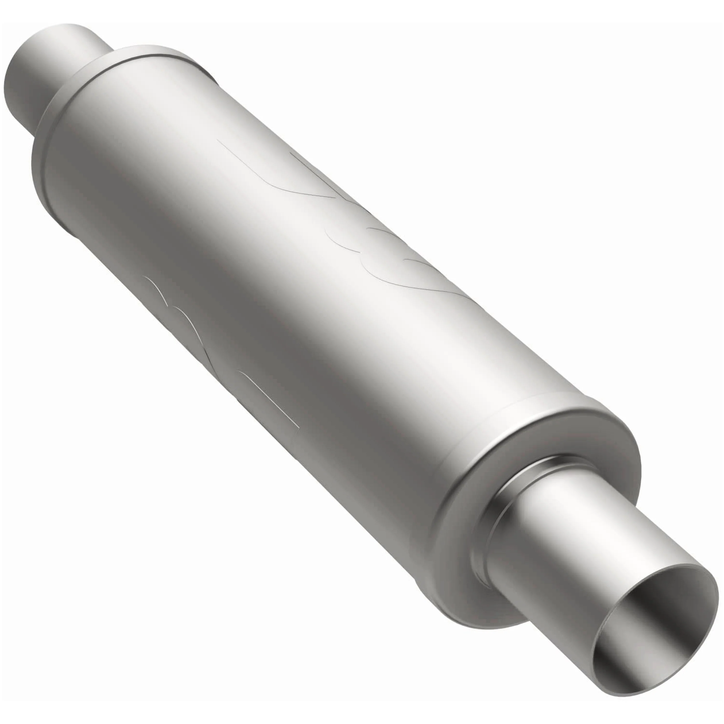 MagnaFlow 4in. Round Straight-Through Performance Exhaust Muffler 10445 - Image 2