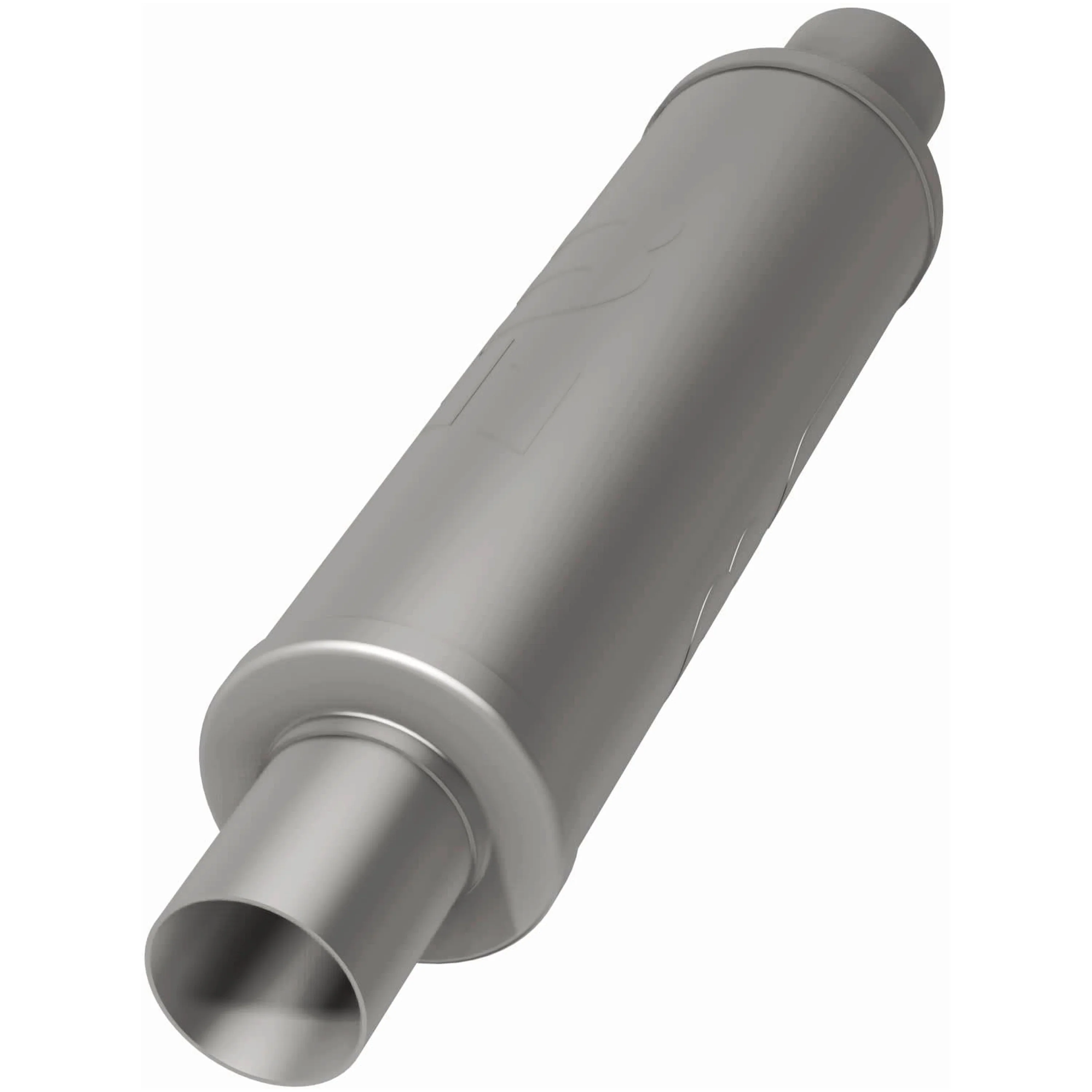 MagnaFlow 4in. Round Straight-Through Performance Exhaust Muffler 10445 - Image 3
