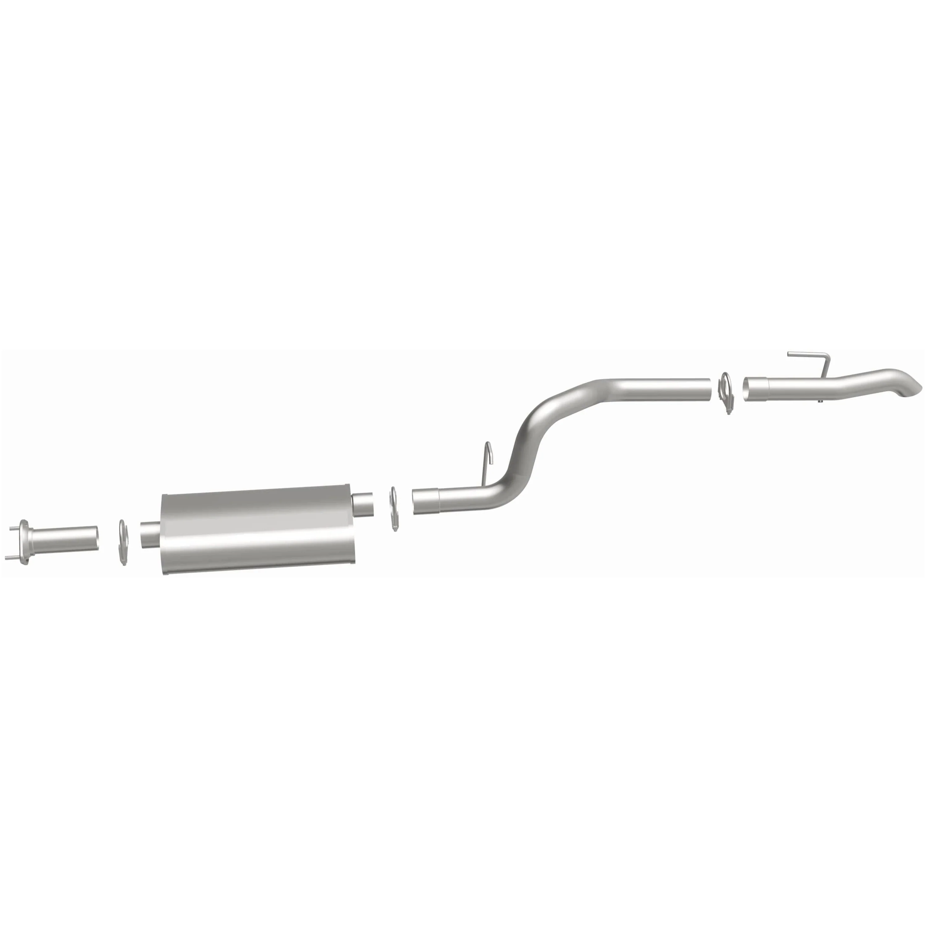 BRExhaust 1996-2001 Jeep Cherokee 4.0L | 1996-1999 Jeep Cherokee 2.5L Direct-Fit Exhaust System Kit 106-0003 - Image 5