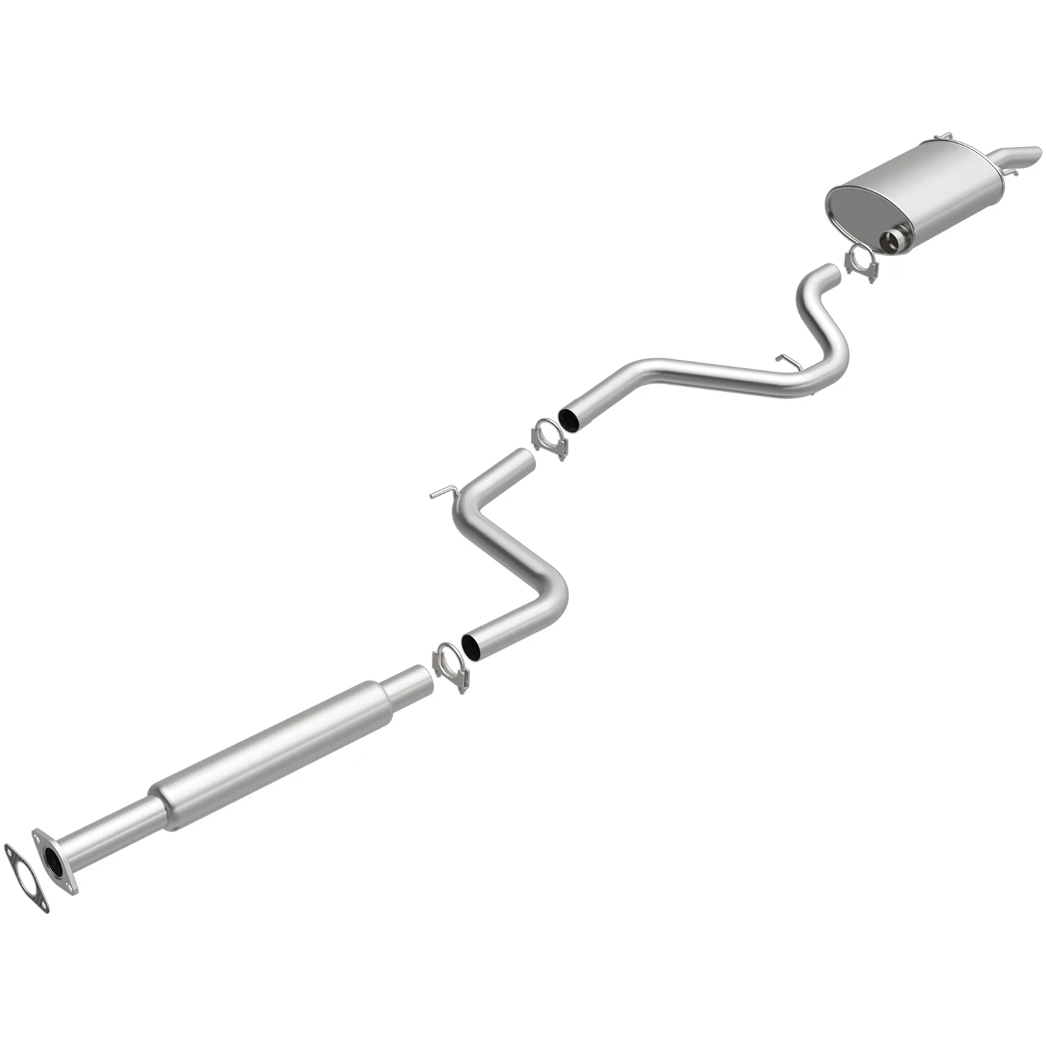 BRExhaust Direct-Fit Exhaust System Kit 106-0004 - Image 2