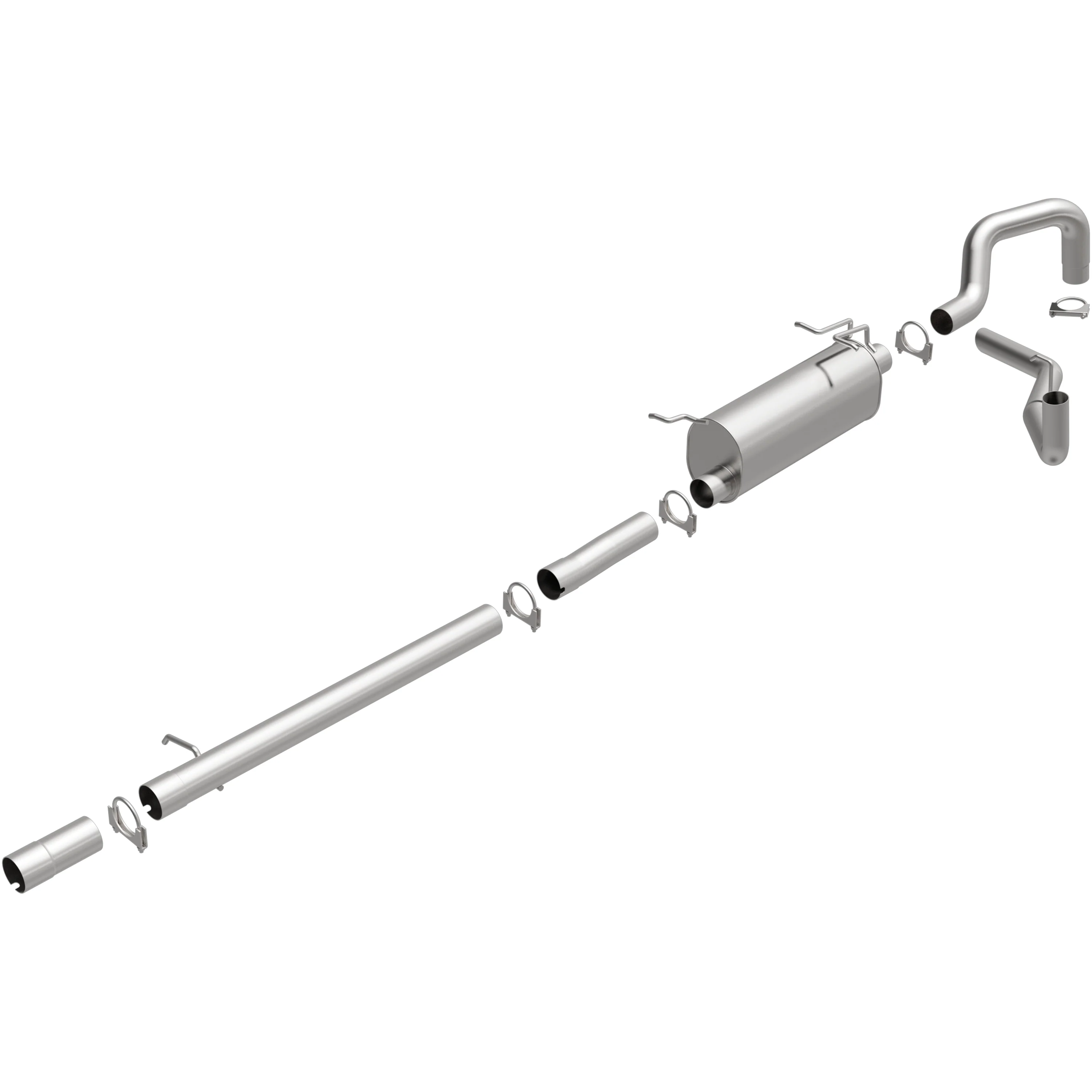 BRExhaust Direct-Fit Exhaust System Kit 106-0007 - Image 4