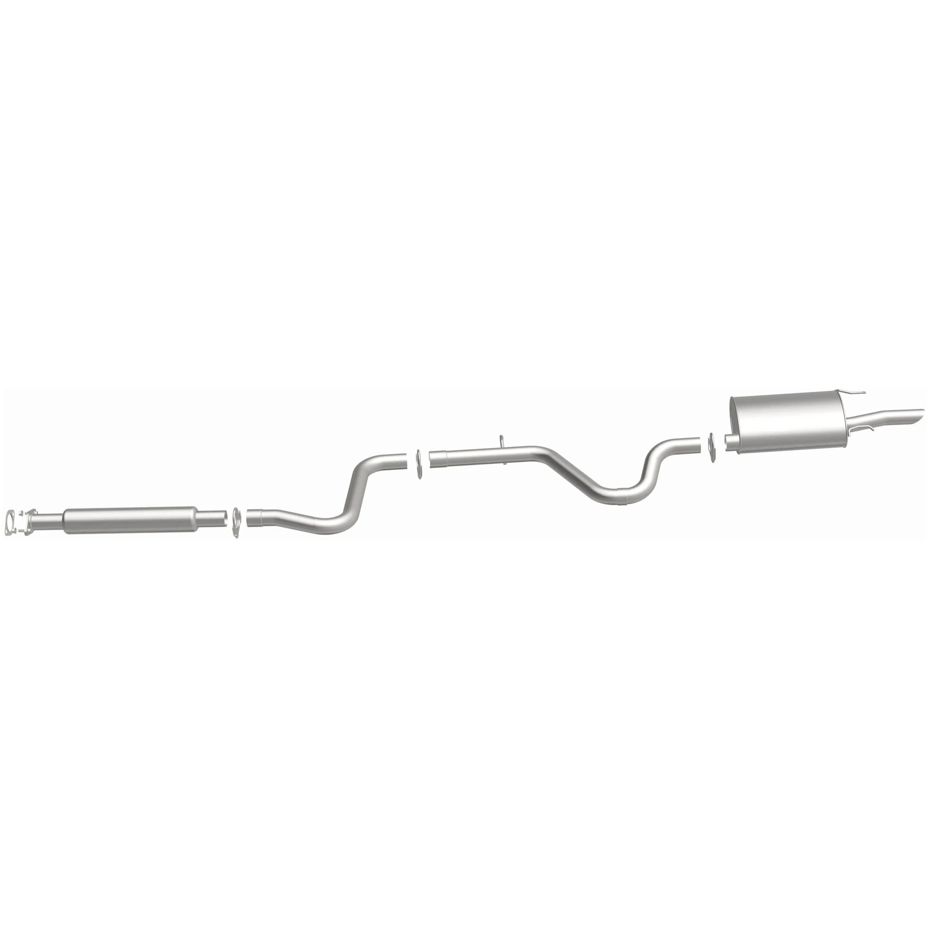 BRExhaust 2006-2011 Chevrolet Impala 3.5L | 2006-2007 Chevrolet Monte Carlo 3.5L Direct-Fit Exhaust System Kit 106-0015 - Image 5