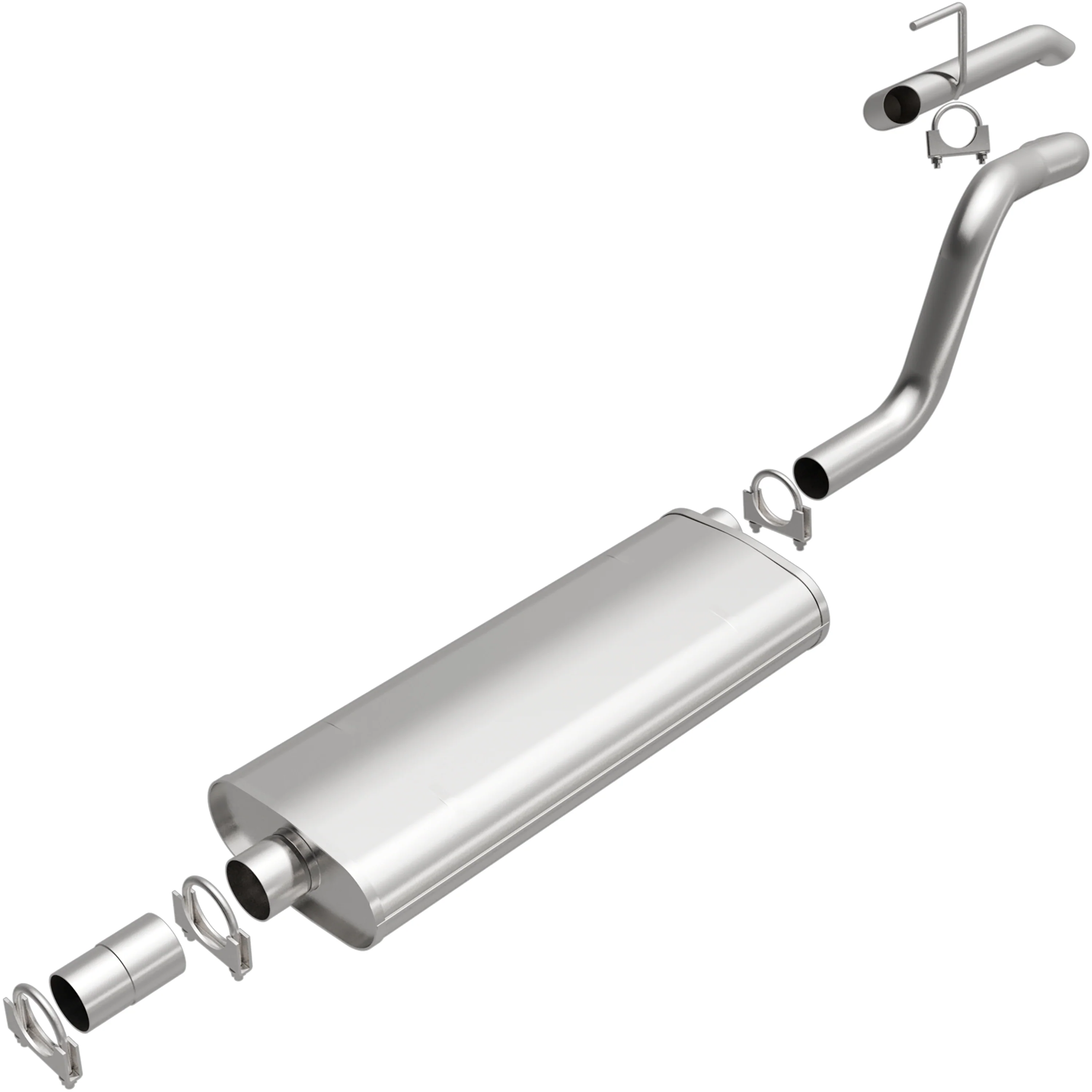 BRExhaust 1999-2004 Jeep Grand Cherokee 4.7L | 1999-2004 Jeep Grand Cherokee 4.0L Direct-Fit Exhaust System Kit 106-0018 - Image 4