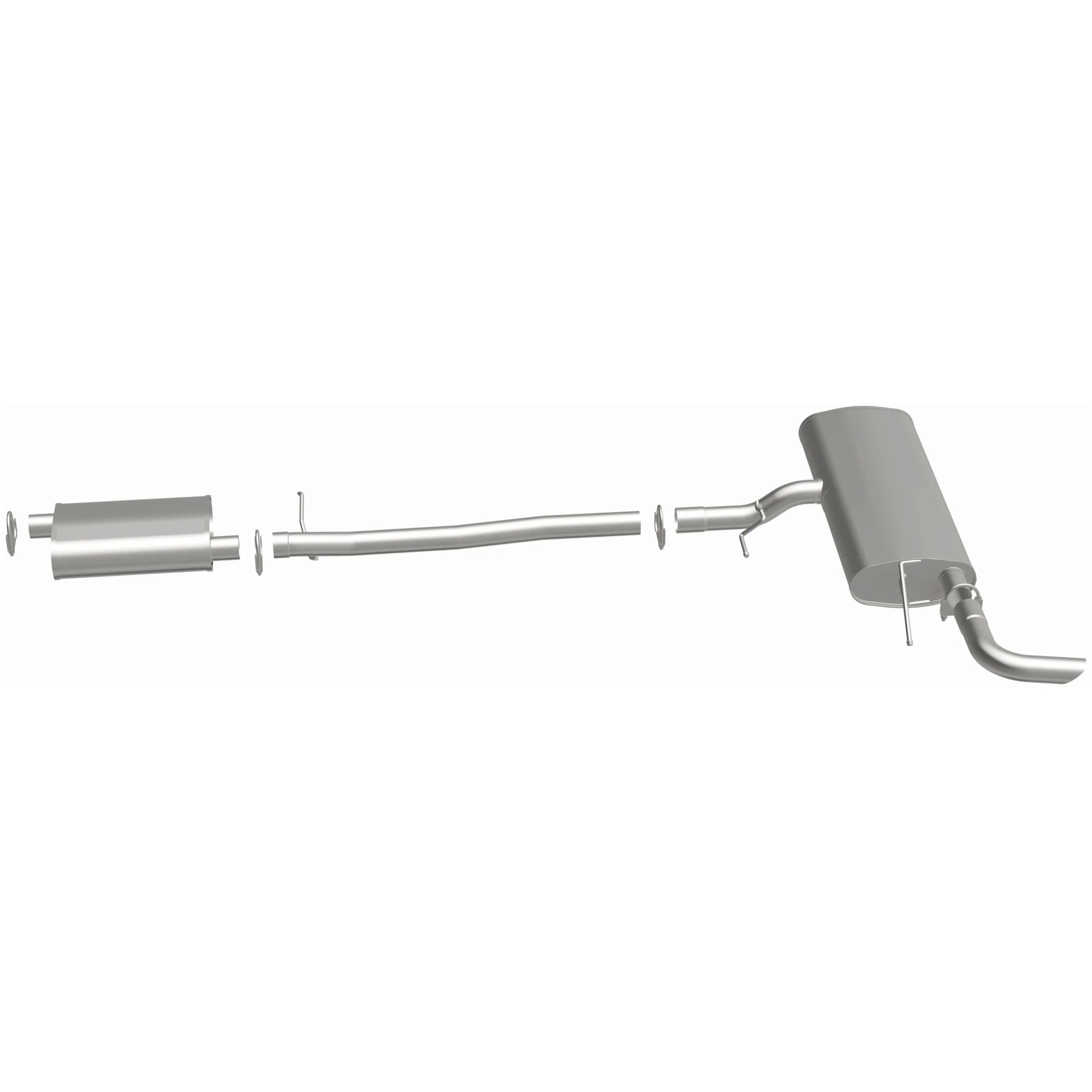 BRExhaust 2010-2017 Chevrolet Equinox 2.4L | 2010-2017 GMC Terrain 2.4L Direct-Fit Exhaust System Kit 106-0020 - Image 5