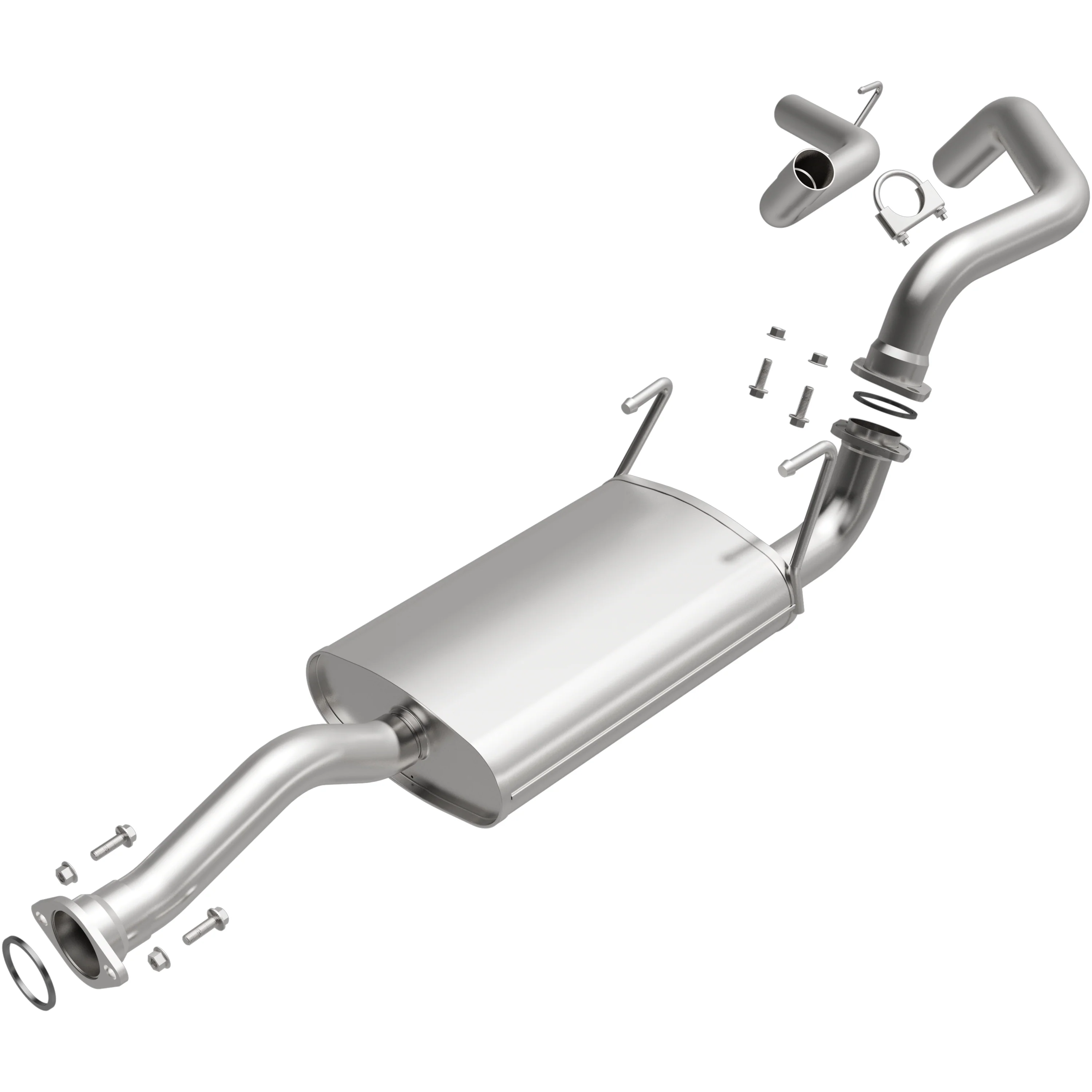 BRExhaust 1999-2002 Toyota 4Runner 3.4L | 1999-2000 Toyota 4Runner 2.7L Direct-Fit Exhaust System Kit 106-0022 - Image 2
