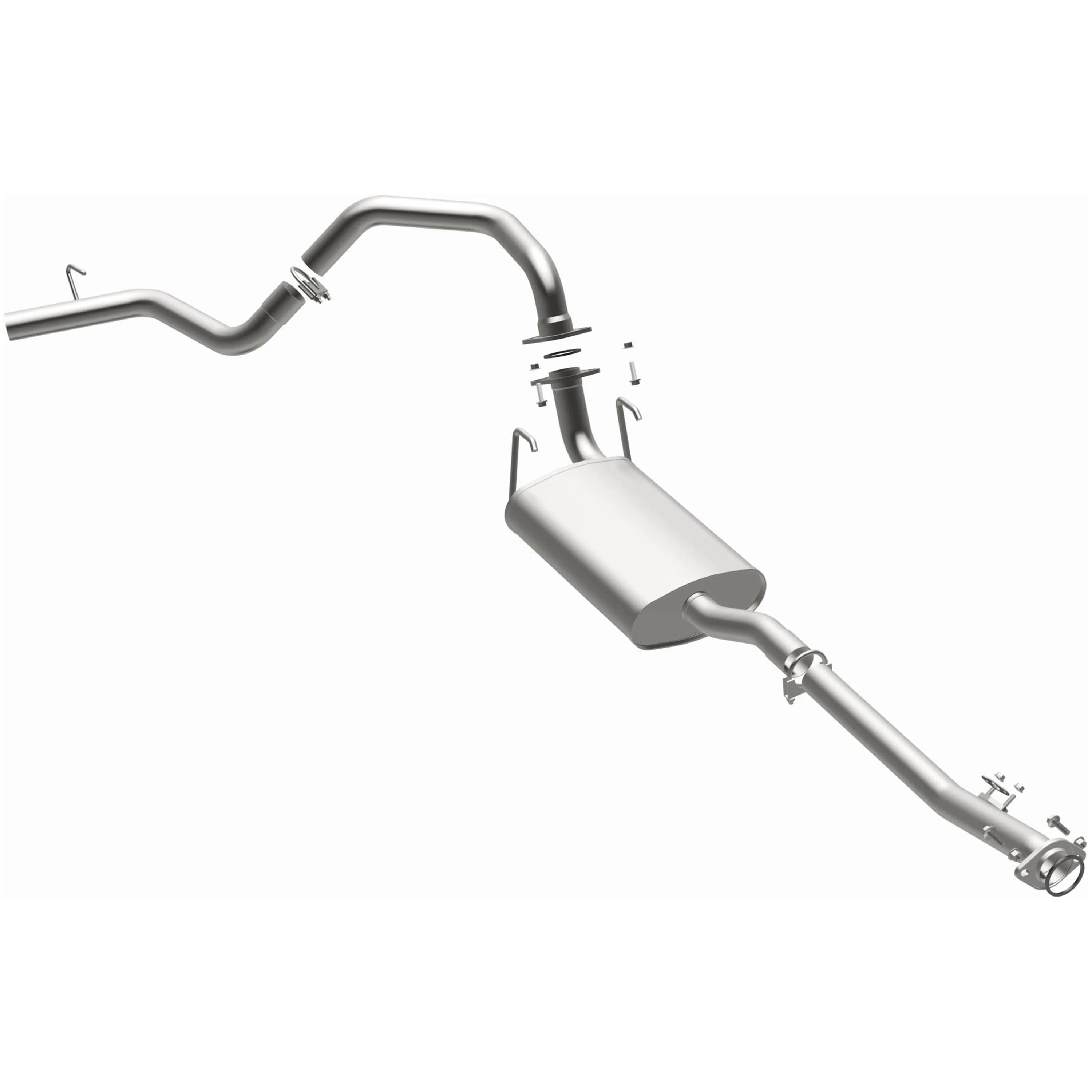 BRExhaust 1996-2000 Toyota 4Runner 3.4L Direct-Fit Exhaust System Kit 106-0023 - Image 2