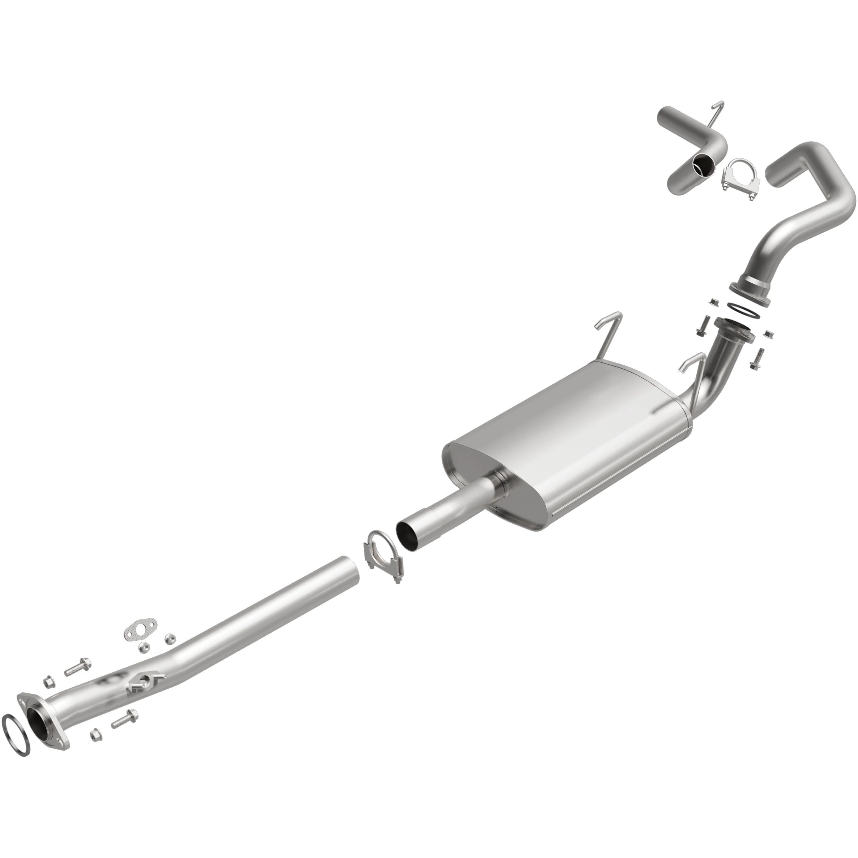BRExhaust 1996-2000 Toyota 4Runner 3.4L Direct-Fit Exhaust System Kit 106-0023 - Image 4