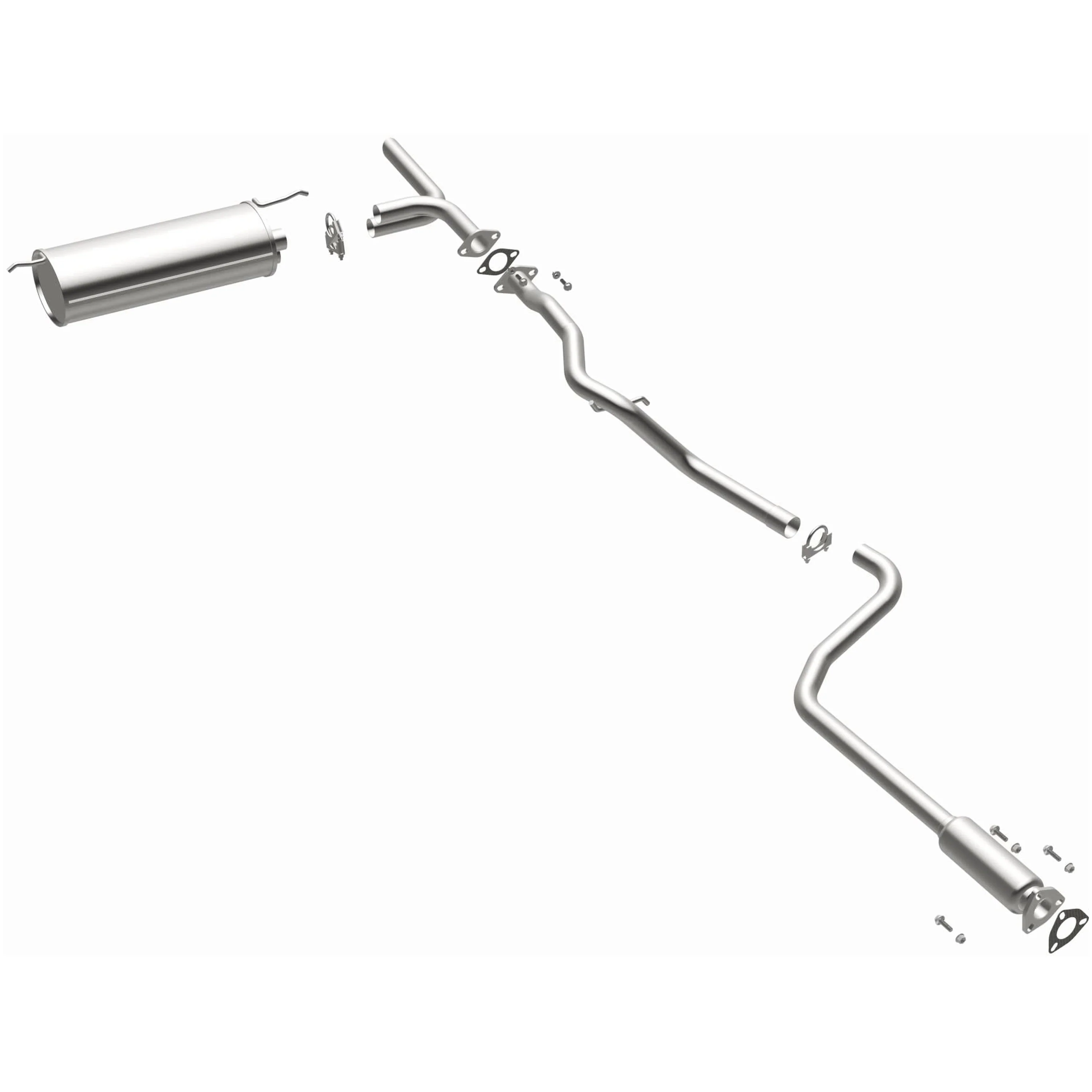 BRExhaust Direct-Fit Exhaust System Kit 106-0025 - Image 2
