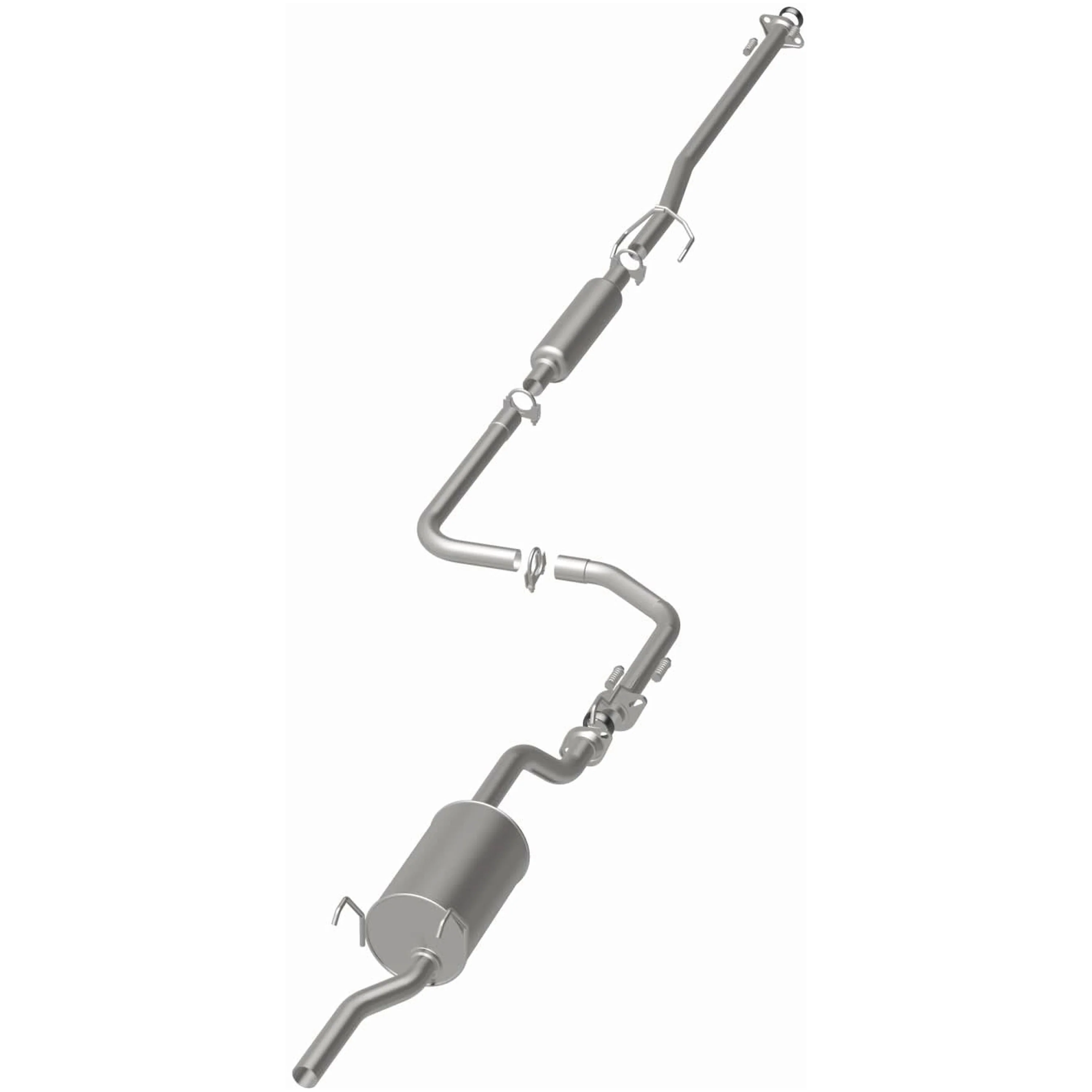 BRExhaust 1996-2000 Honda Civic 1.6L Direct-Fit Exhaust System Kit 106-0034 - Image 3