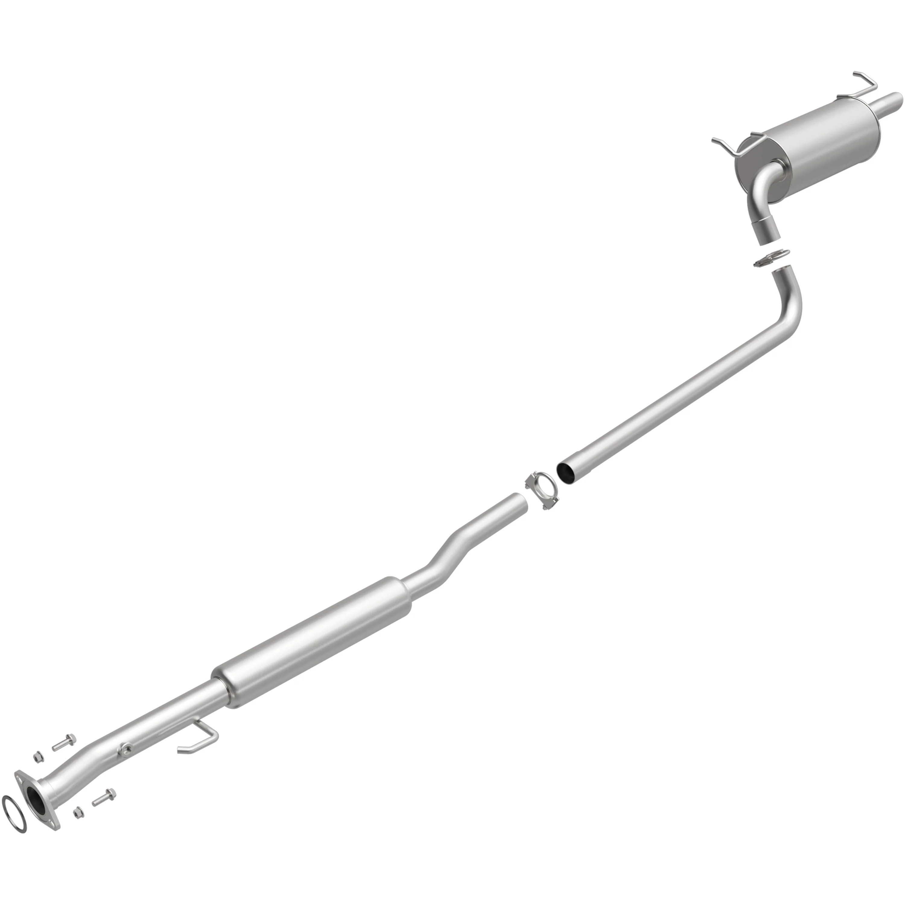 BRExhaust 1997-2001 Toyota Camry 2.2L | 2002-2003 Toyota Solara 2.4L Direct-Fit Exhaust System Kit 106-0046 - Image 4
