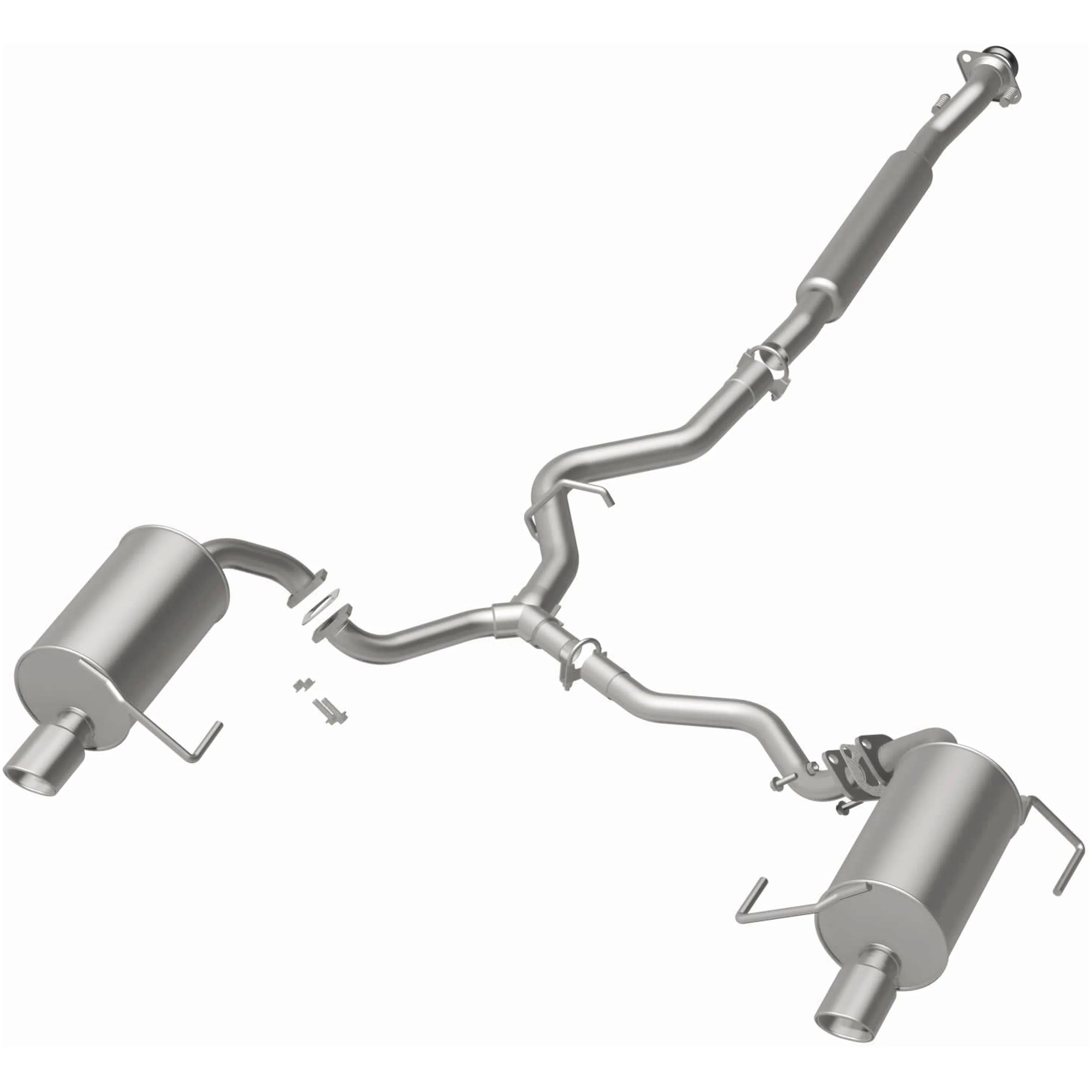 BRExhaust 2005-2009 Subaru Legacy 2.5L Direct-Fit Exhaust System Kit 106-0069 - Image 3