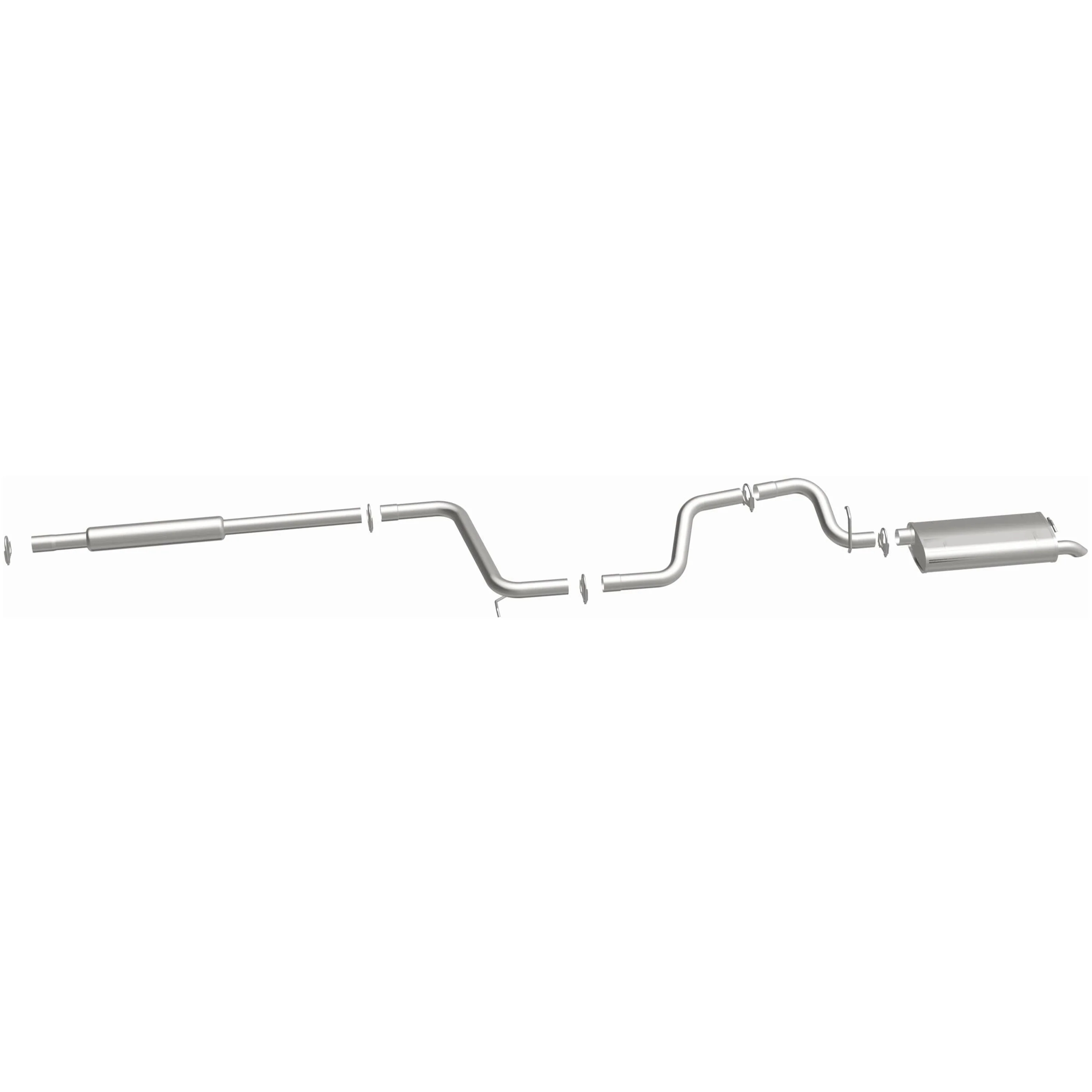 BRExhaust 2000-2007 Ford Taurus 3.0L | 2000-2005 Mercury Sable GS 3.0L Direct-Fit Exhaust System Kit 106-0073 - Image 5