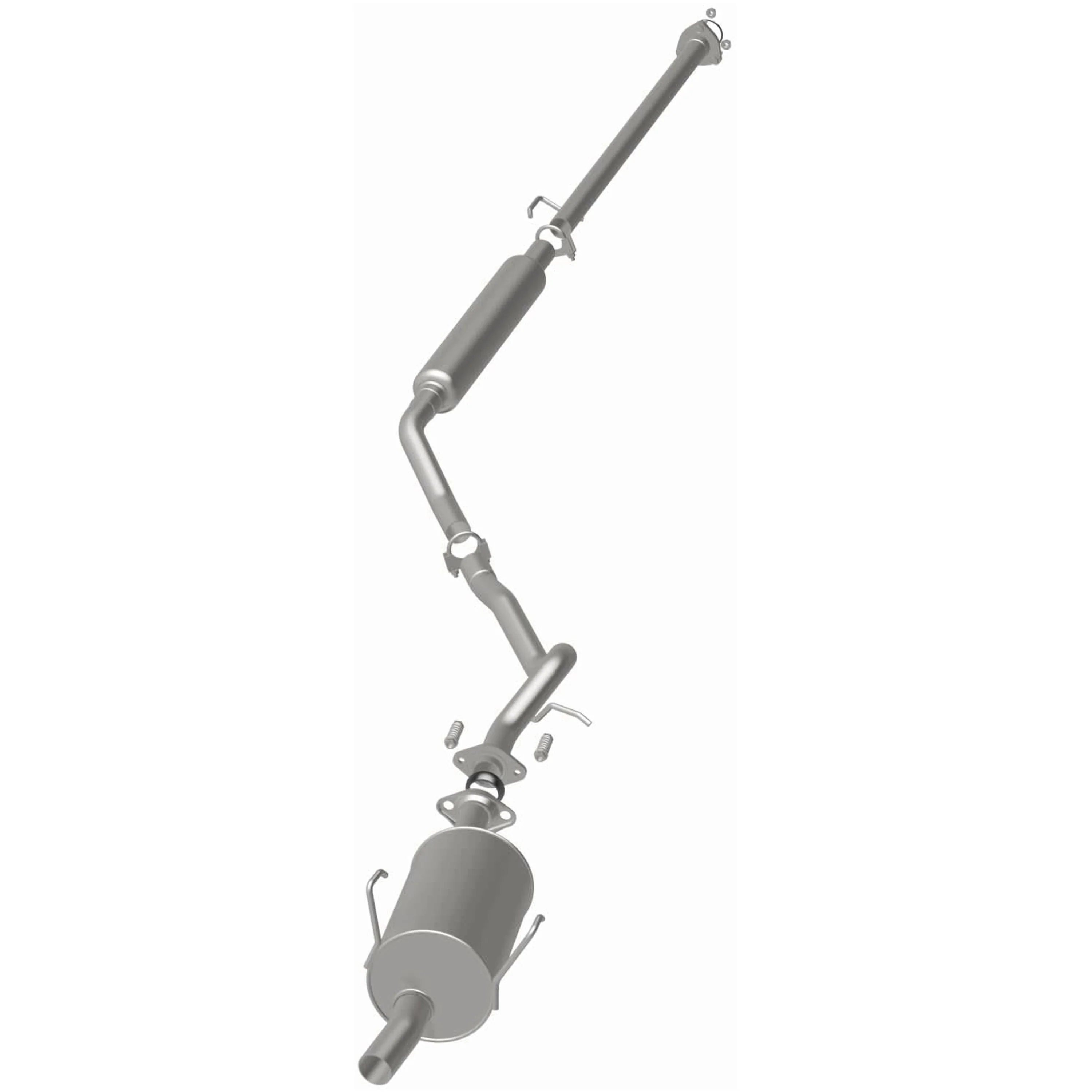 BRExhaust 1997-2001 Honda CR-V 2.0L Direct-Fit Exhaust System Kit 106-0074 - Image 3