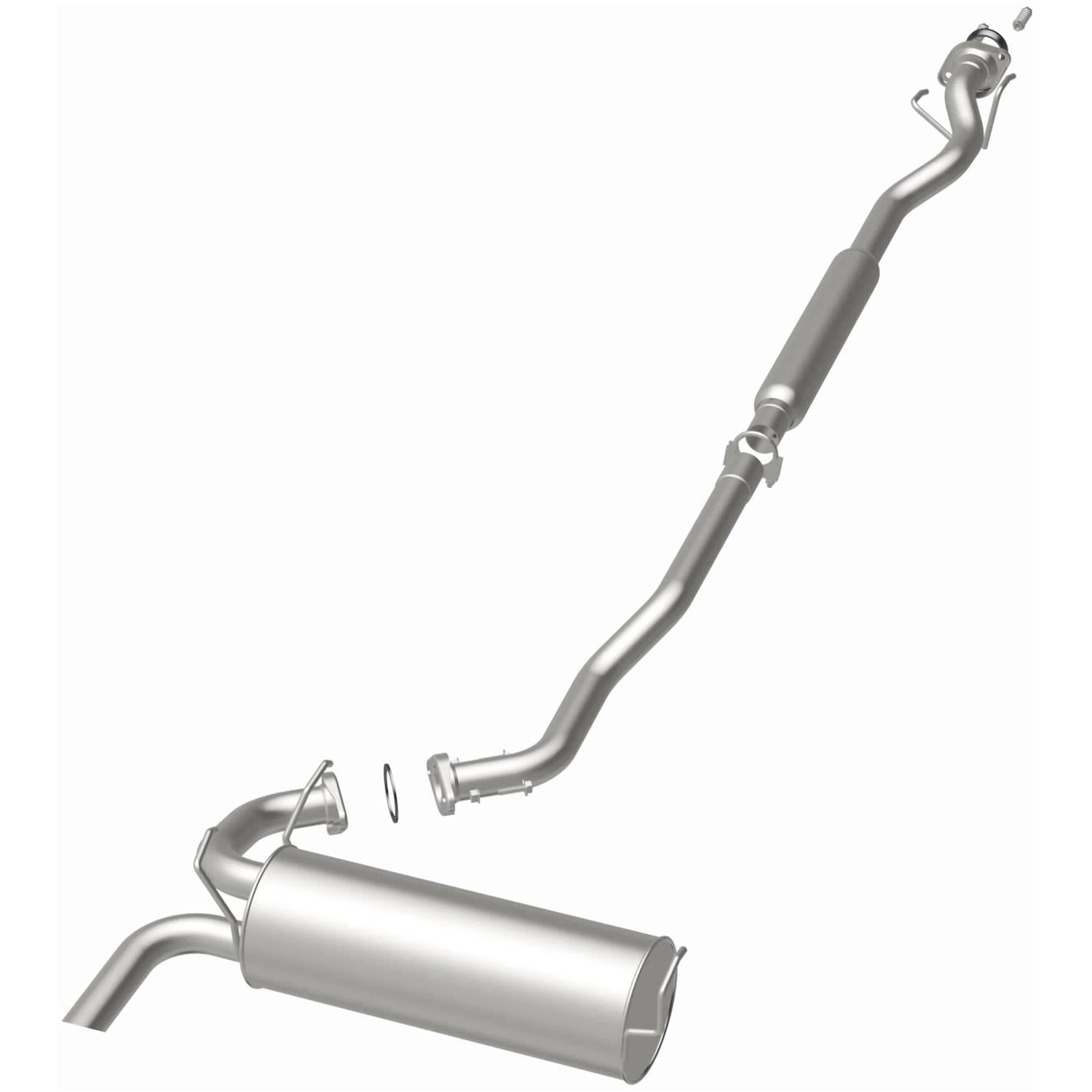 BRExhaust 2011-2017 Nissan Juke 1.6L Direct-Fit Exhaust System Kit 106-0077 - Image 3