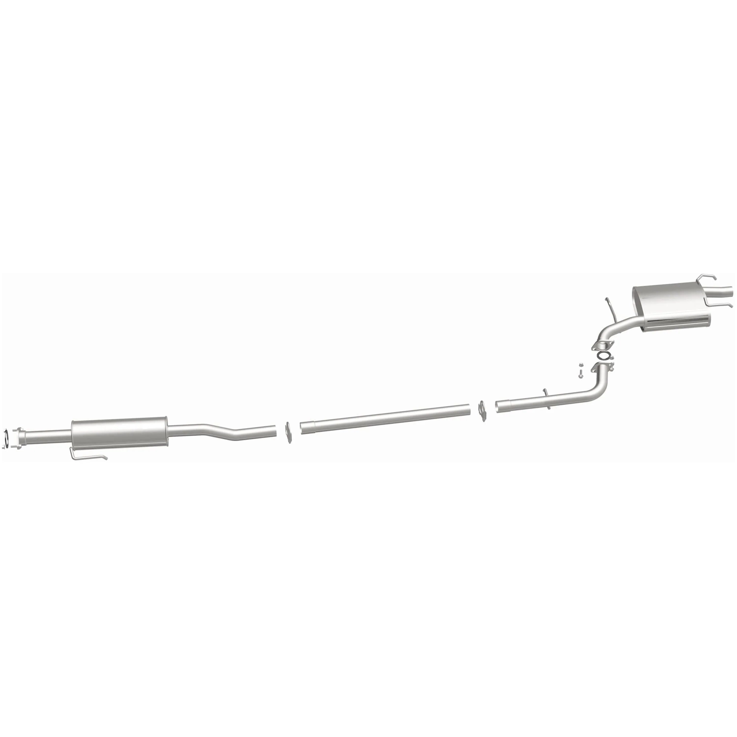 BRExhaust 2007-2011 Toyota Camry 2.4L | 2010-2011 Toyota Camry 2.5L Direct-Fit Exhaust System Kit 106-0078 - Image 5