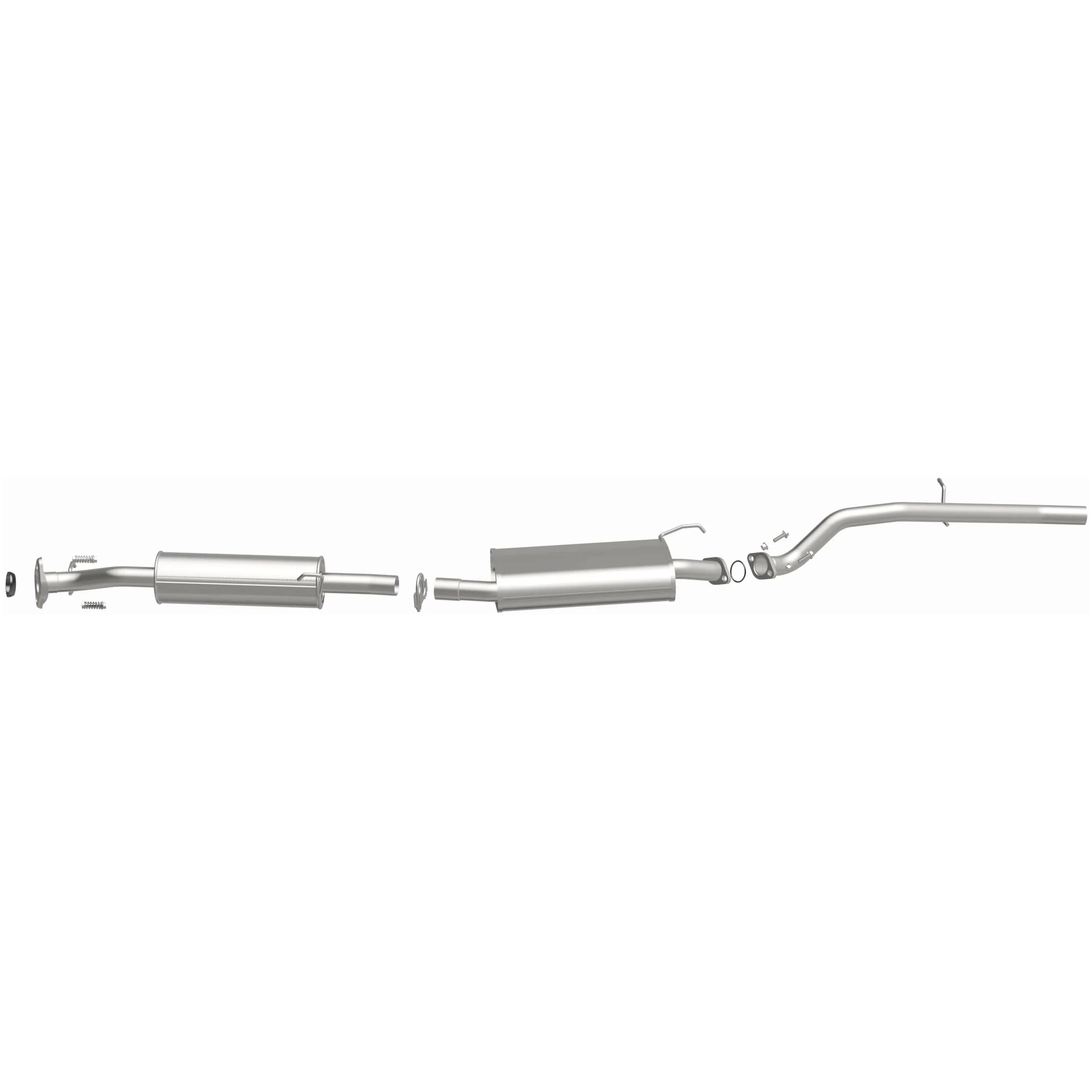 BRExhaust 2003-2011 Honda Element 2.4L Direct-Fit Exhaust System Kit 106-0080 - Image 5