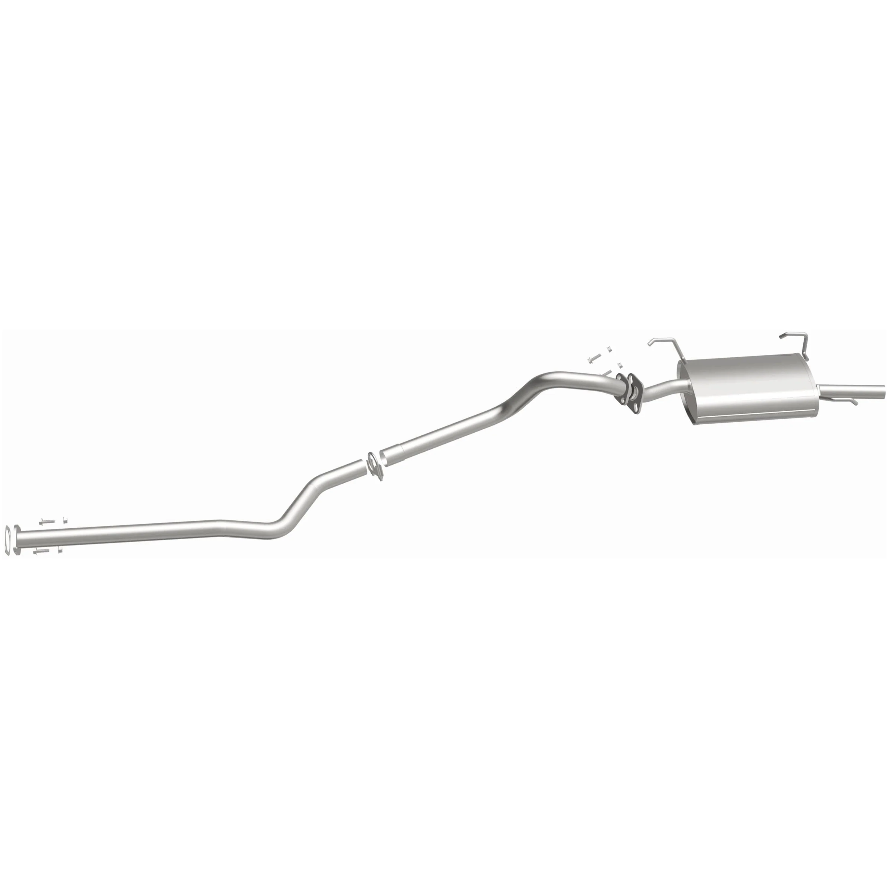 BRExhaust 2000-2006 Nissan Sentra 1.8L Direct-Fit Exhaust System Kit 106-0085 - Image 5