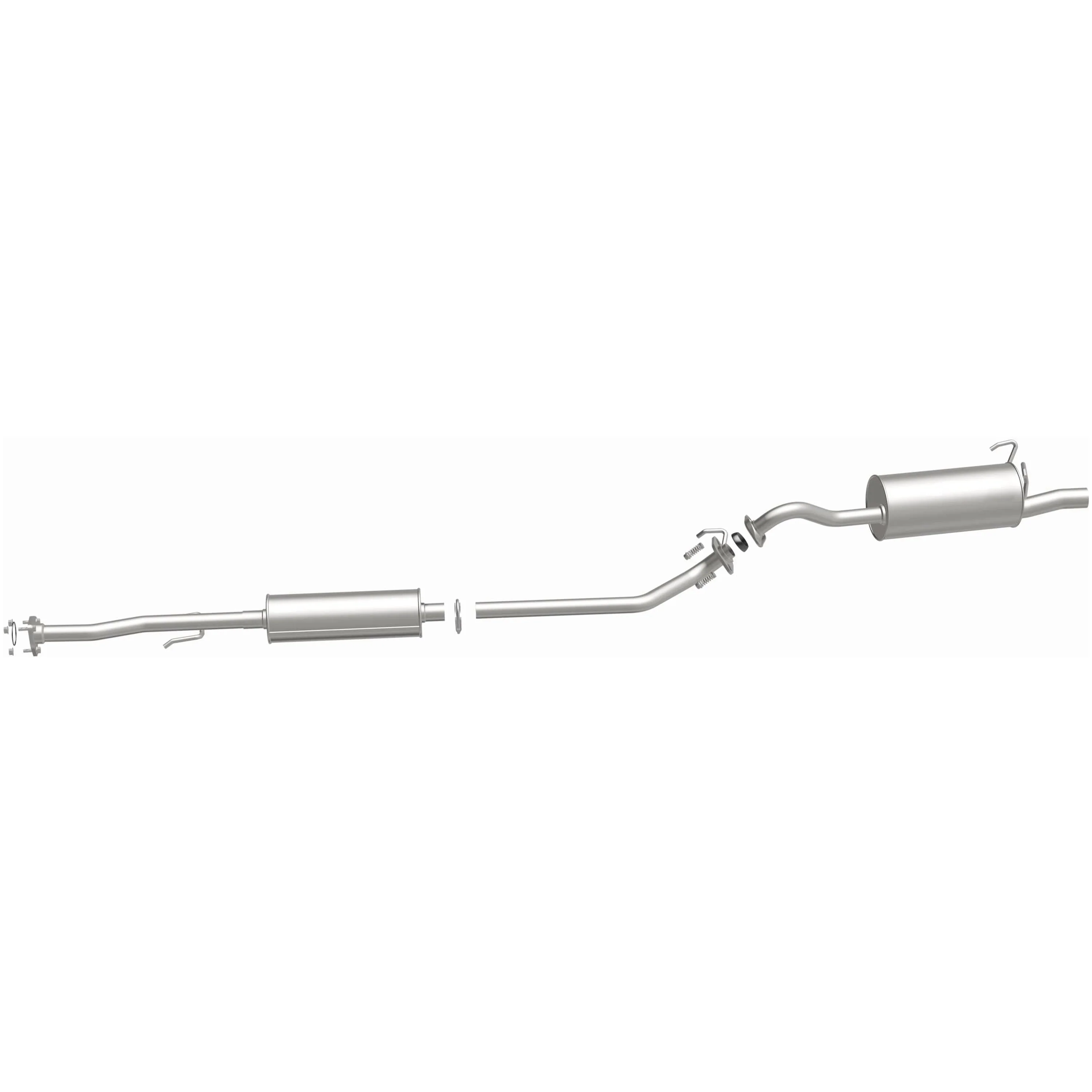 BRExhaust 2007-2009 Honda CR-V 2.4L Direct-Fit Exhaust System Kit 106-0086 - Image 5