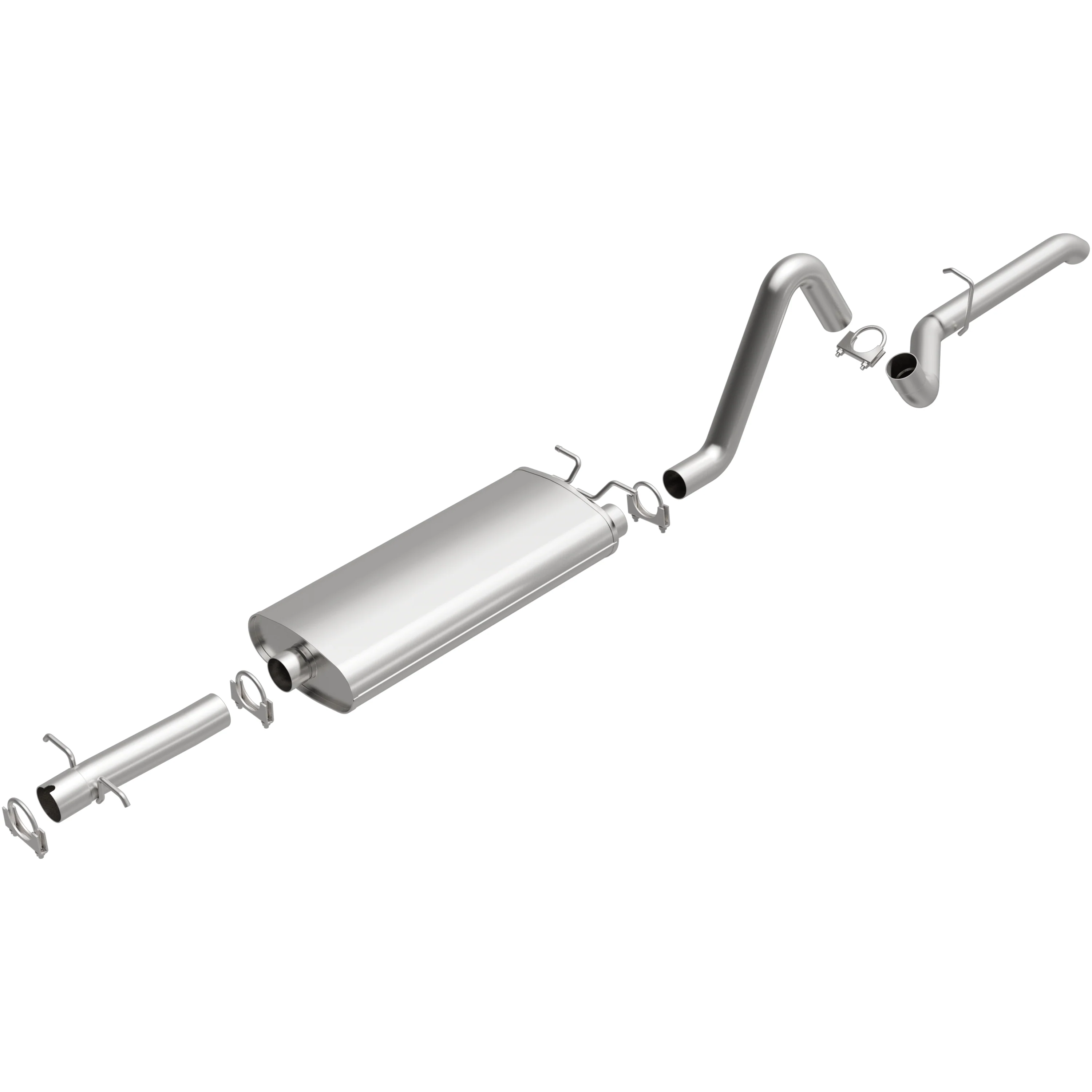 BRExhaust 2000-2003 Dodge Durango 4.7L Direct-Fit Exhaust System Kit 106-0087 - Image 2