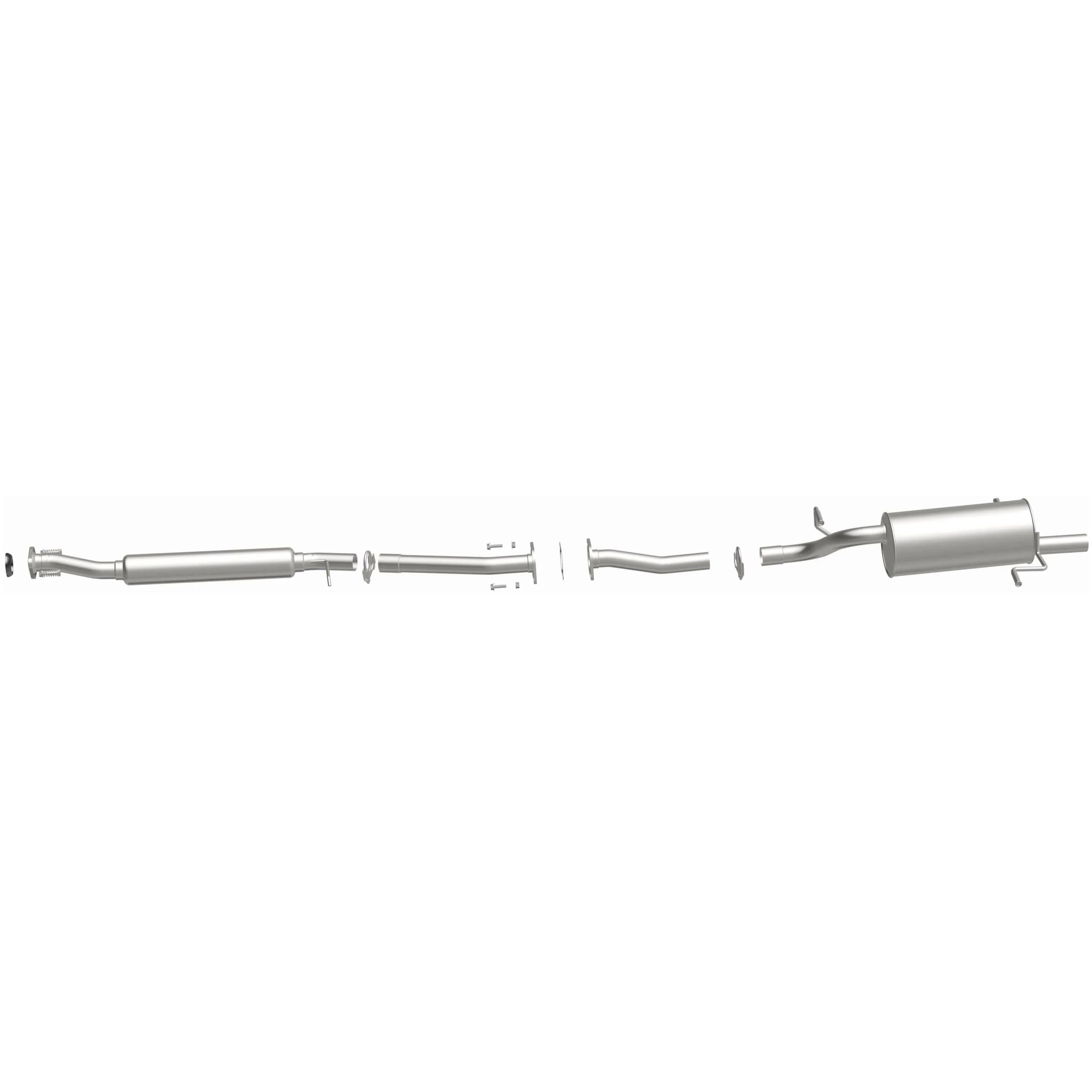 BRExhaust 2006-2007 Subaru Impreza 2.5L | 2006 Saab 9-2X 2.5L Direct-Fit Exhaust System Kit 106-0093 - Image 5