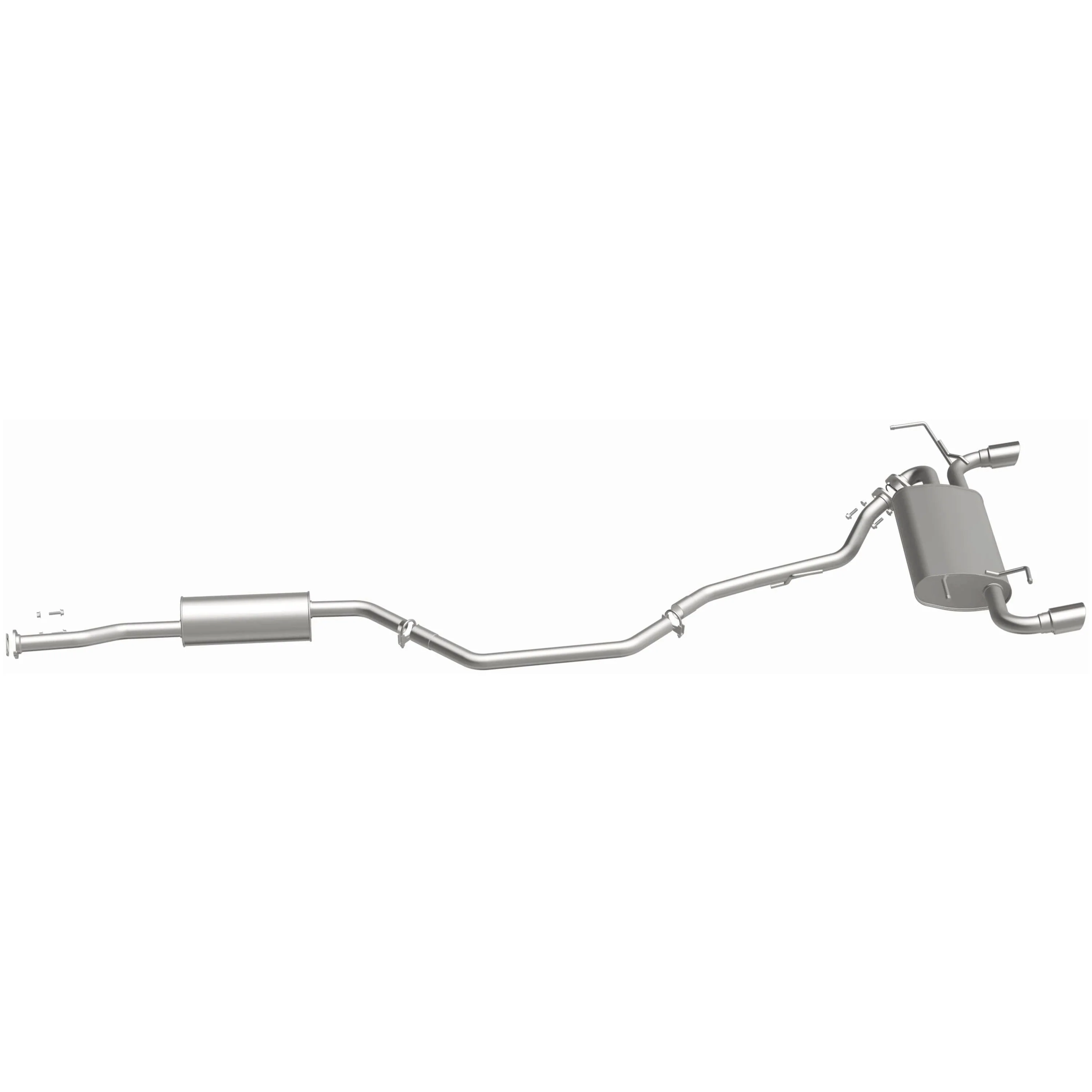BRExhaust 2003-2007 Nissan Murano 3.5L Direct-Fit Exhaust System Kit 106-0098 - Image 5