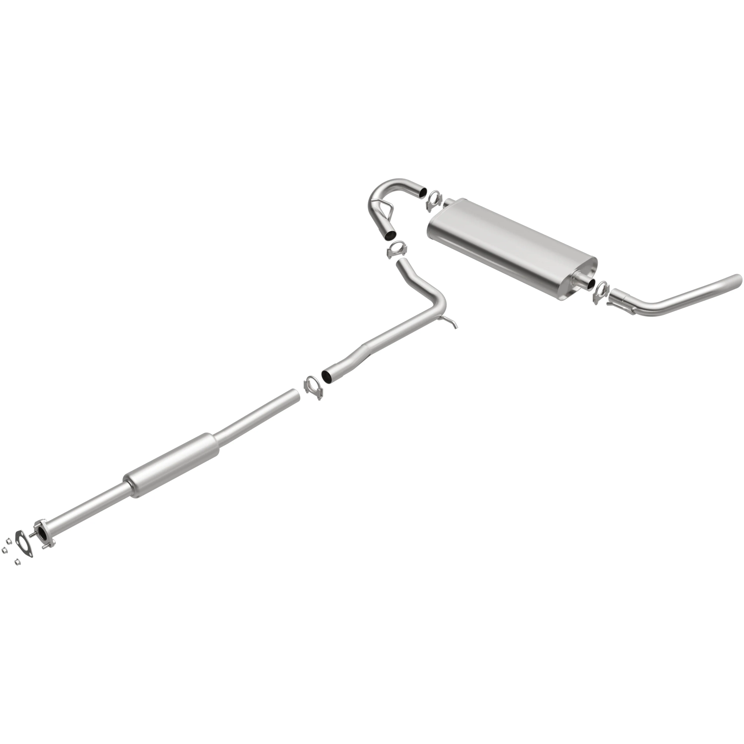 BRExhaust 2002-2003 Saturn Vue 3.0L | 2002-2007 Saturn Vue 2.2L Direct-Fit Exhaust System Kit 106-0100 - Image 2
