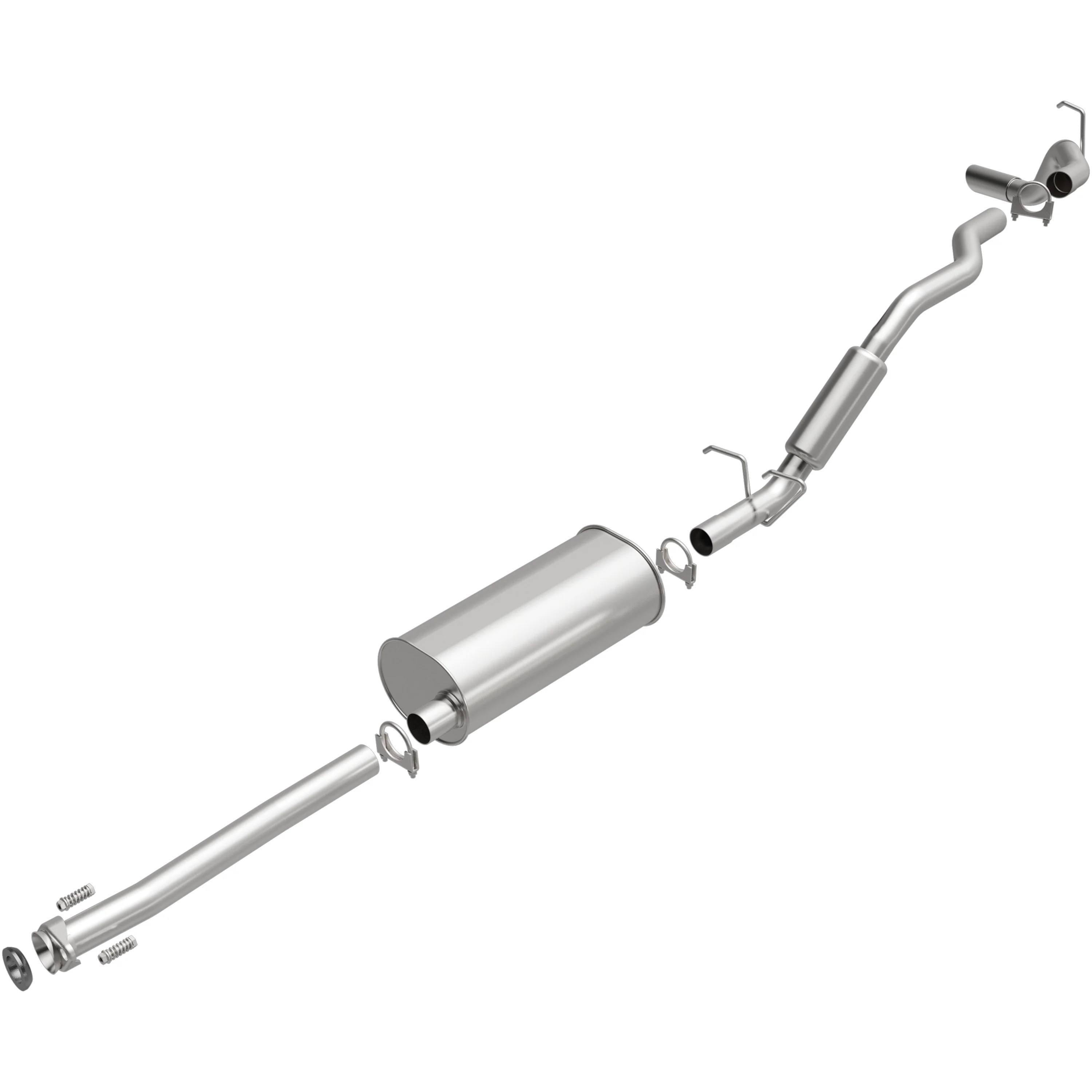 BRExhaust 2001-2005 Ford Explorer Sport Trac 4.0L Direct-Fit Exhaust System Kit 106-0104 - Image 2