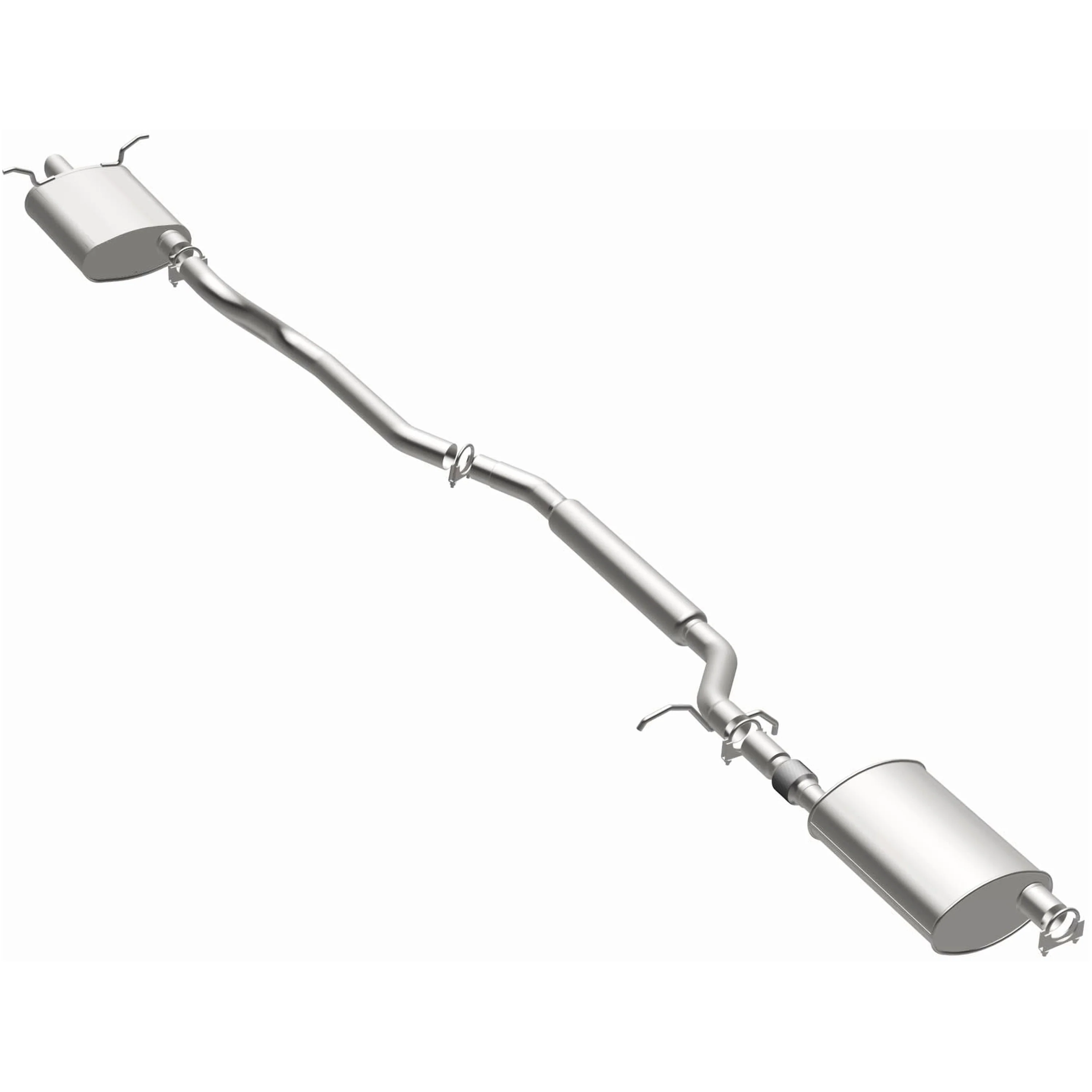 BRExhaust 2004-2006 Chrysler Pacifica 3.5L Direct-Fit Exhaust System Kit 106-0105 - Image 2