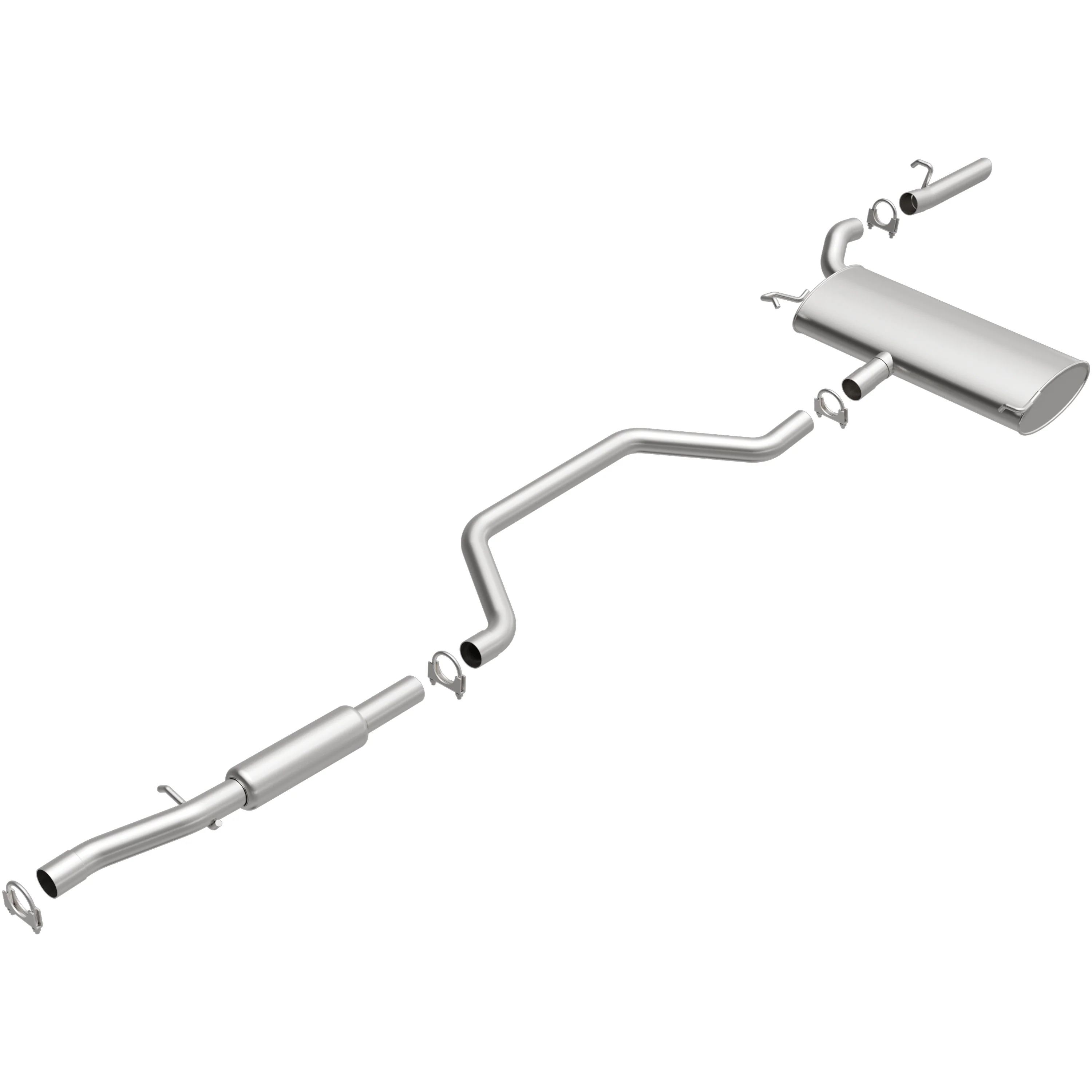 BRExhaust Direct-Fit Exhaust System Kit 106-0112 - Image 4