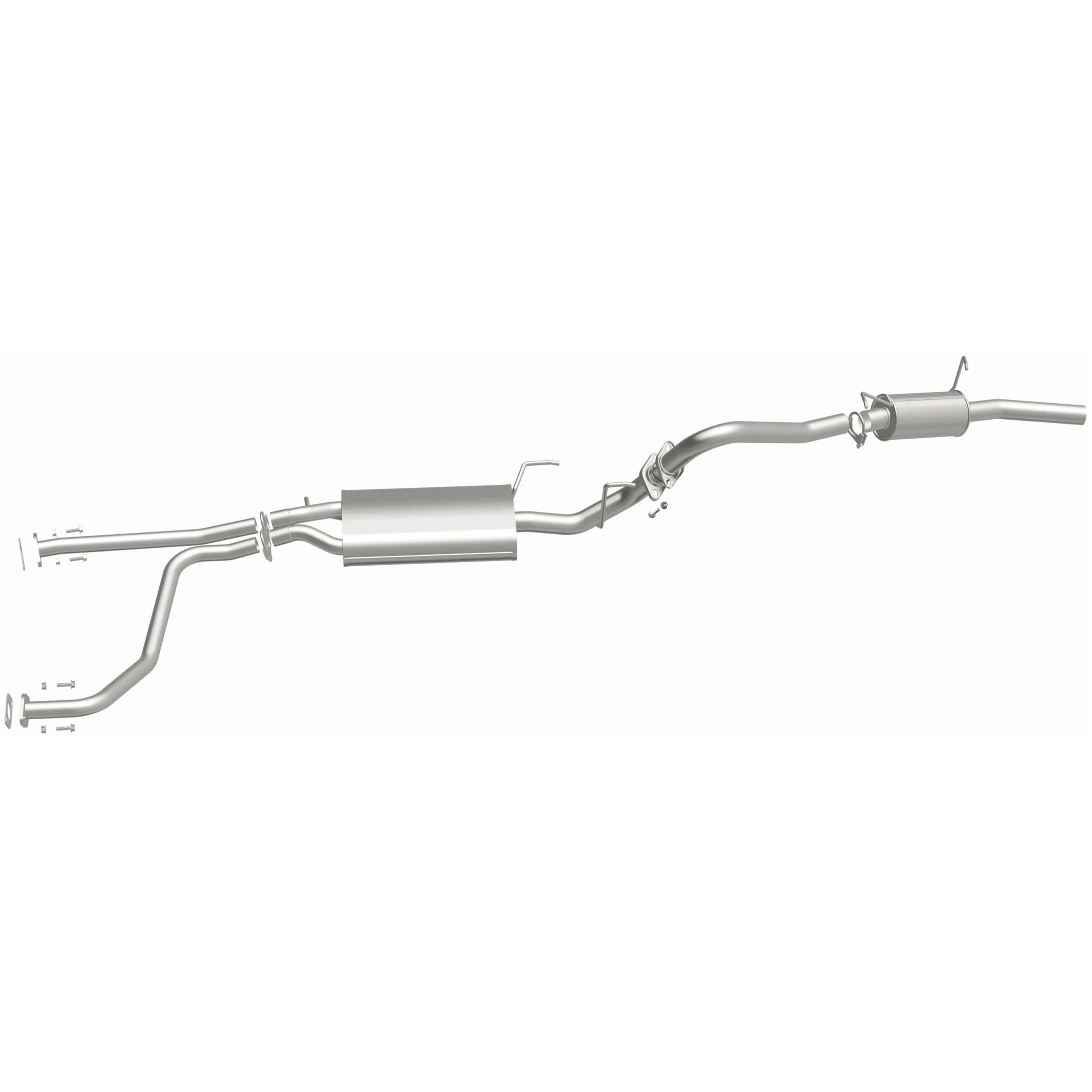 BRExhaust 2001-2004 Nissan Pathfinder 3.5L | 2001-2003 INFINITI QX4 3.5L Direct-Fit Exhaust System Kit 106-0120 - Image 5