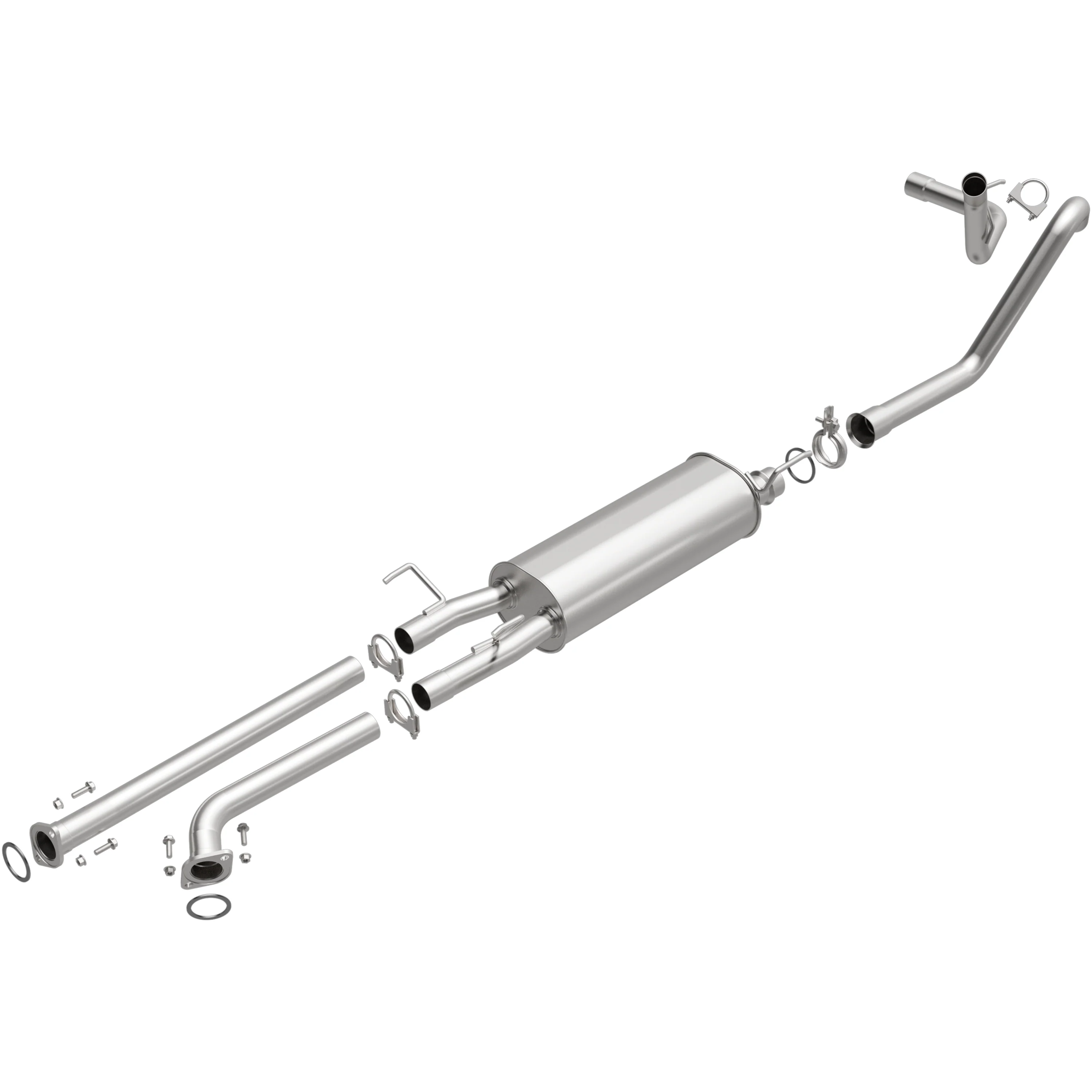 BRExhaust 2007-2009 Toyota Tundra 5.7L Direct-Fit Exhaust System Kit 106-0121 - Image 4
