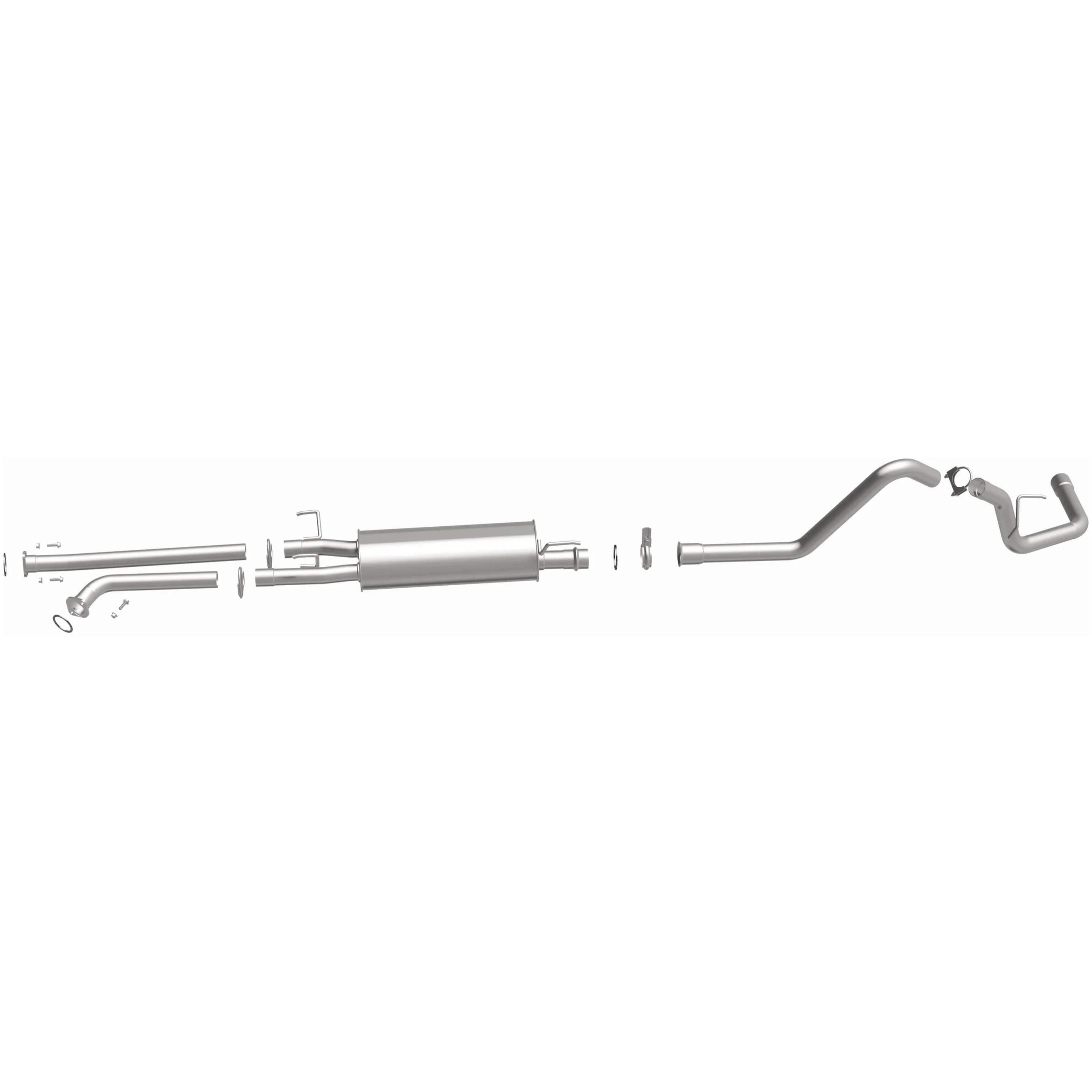 BRExhaust 2007-2009 Toyota Tundra 5.7L Direct-Fit Exhaust System Kit 106-0121 - Image 5