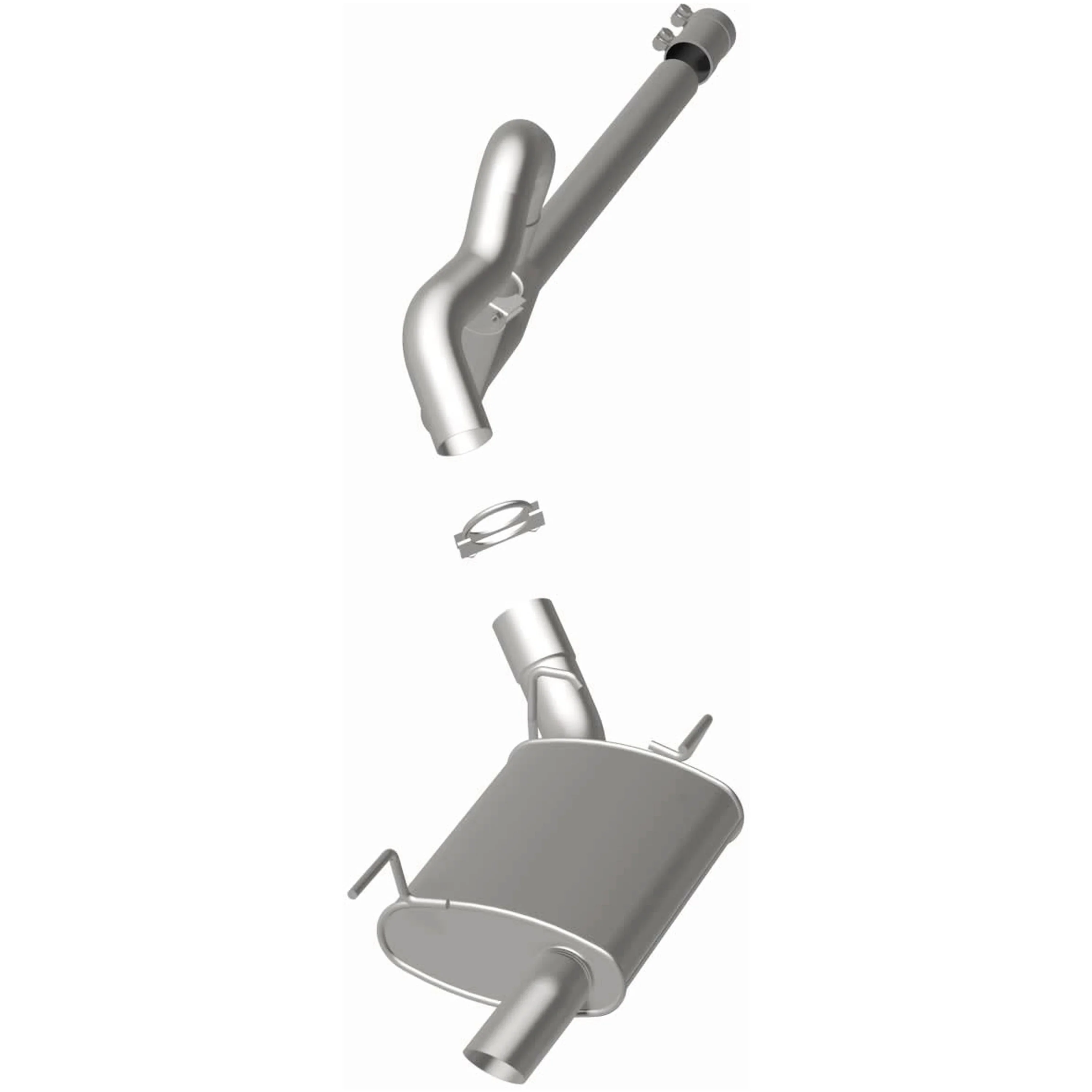 BRExhaust 2005-2009 Ford Mustang 4.0L Direct-Fit Exhaust System Kit 106-0122 - Image 3