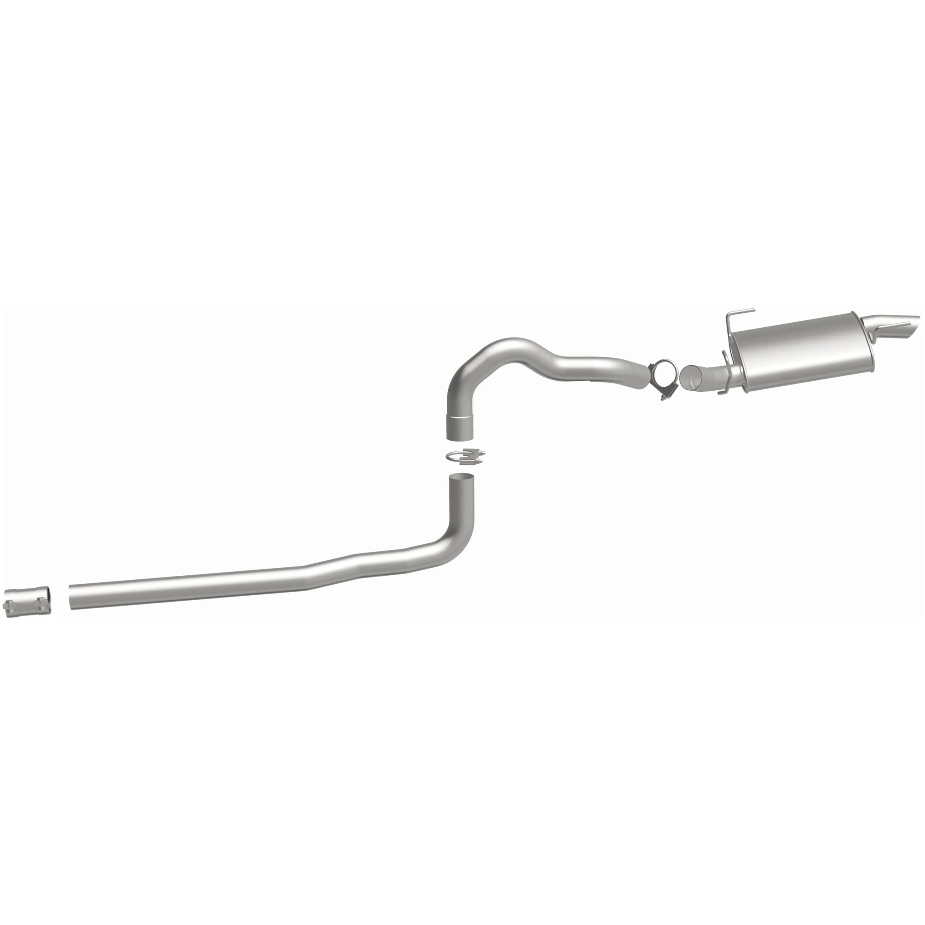 BRExhaust 2005-2009 Ford Mustang 4.0L Direct-Fit Exhaust System Kit 106-0122 - Image 5