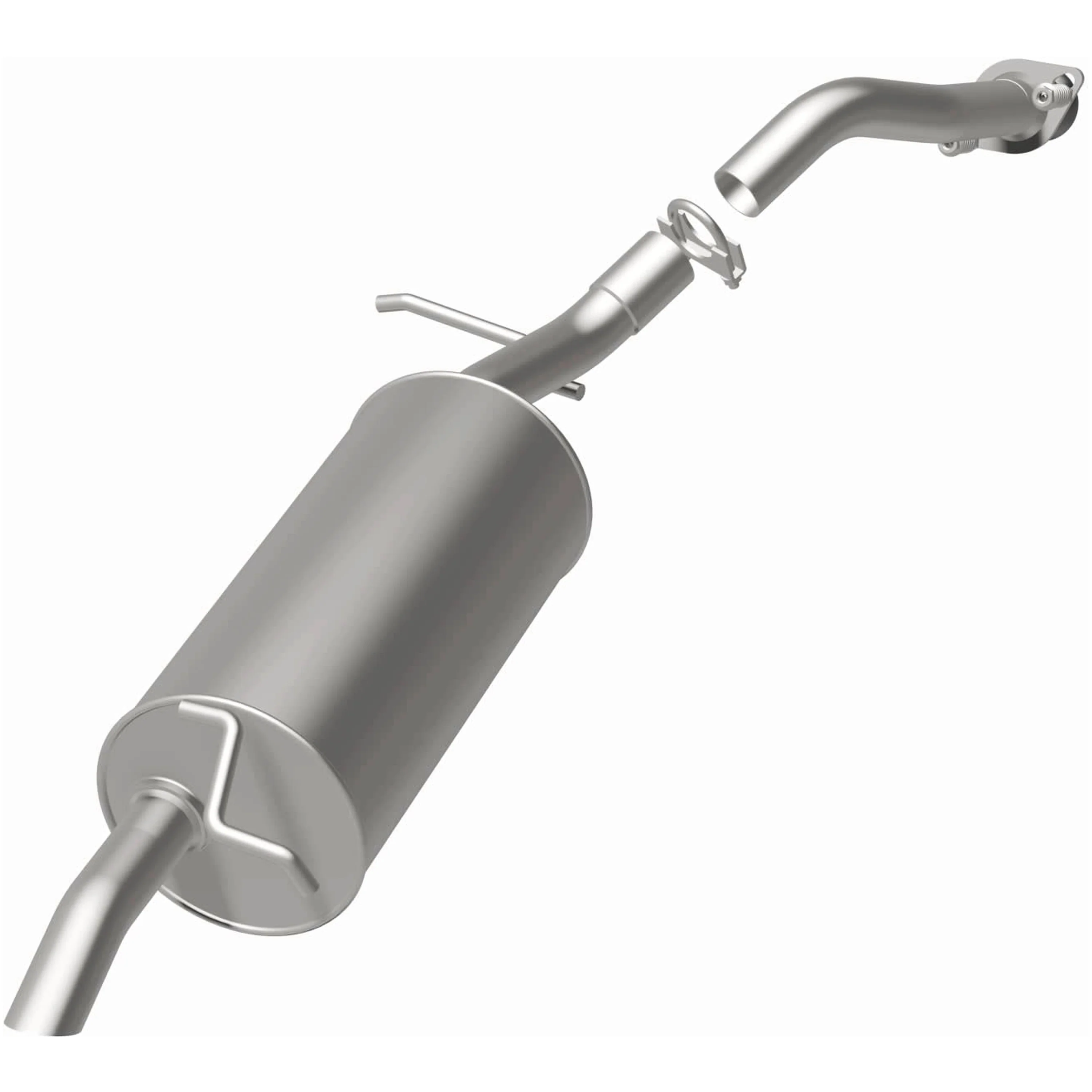 BRExhaust 2004-2009 Toyota Prius 1.5L Direct-Fit Exhaust System Kit 106-0134 - Image 3