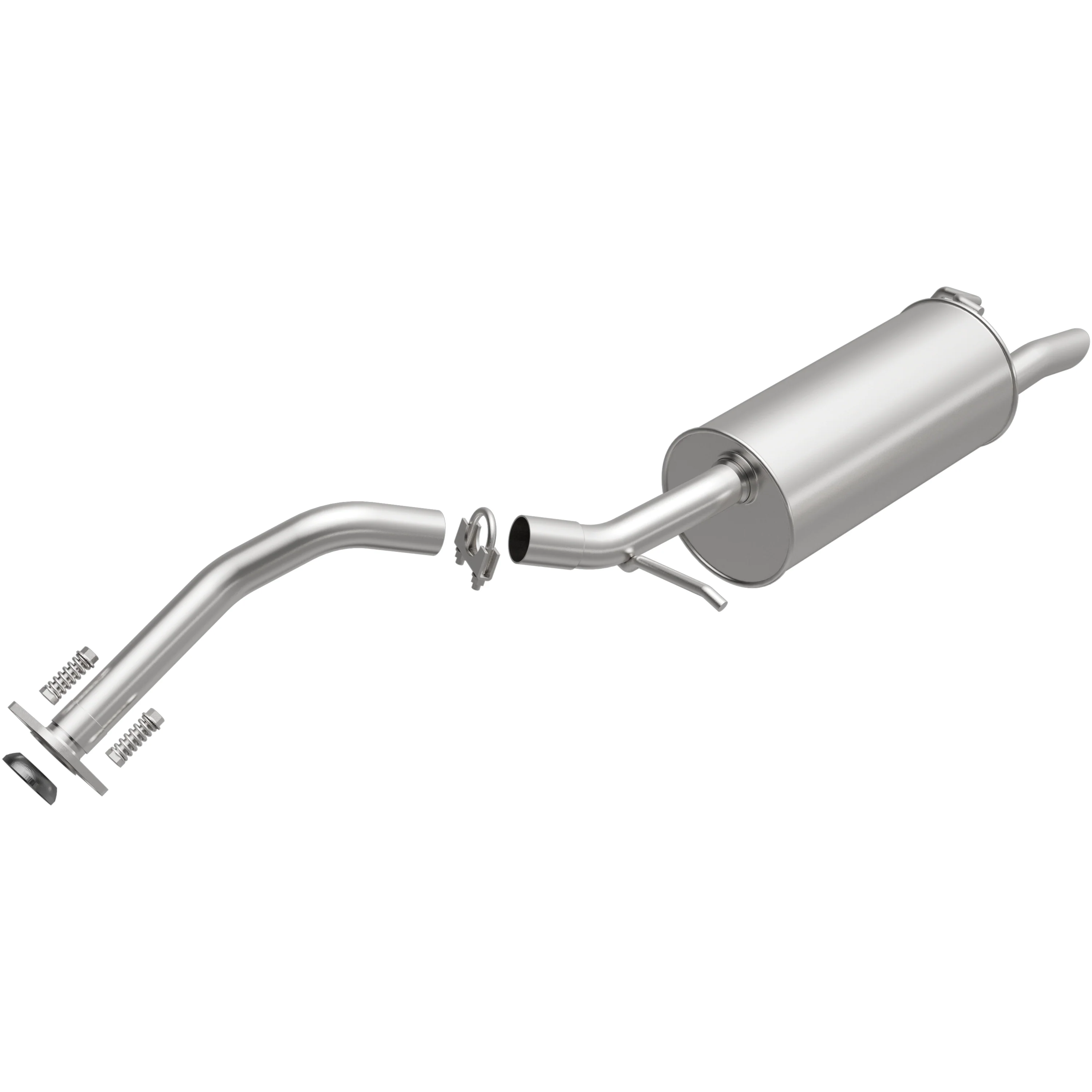 BRExhaust 2004-2009 Toyota Prius 1.5L Direct-Fit Exhaust System Kit 106-0134 - Image 4