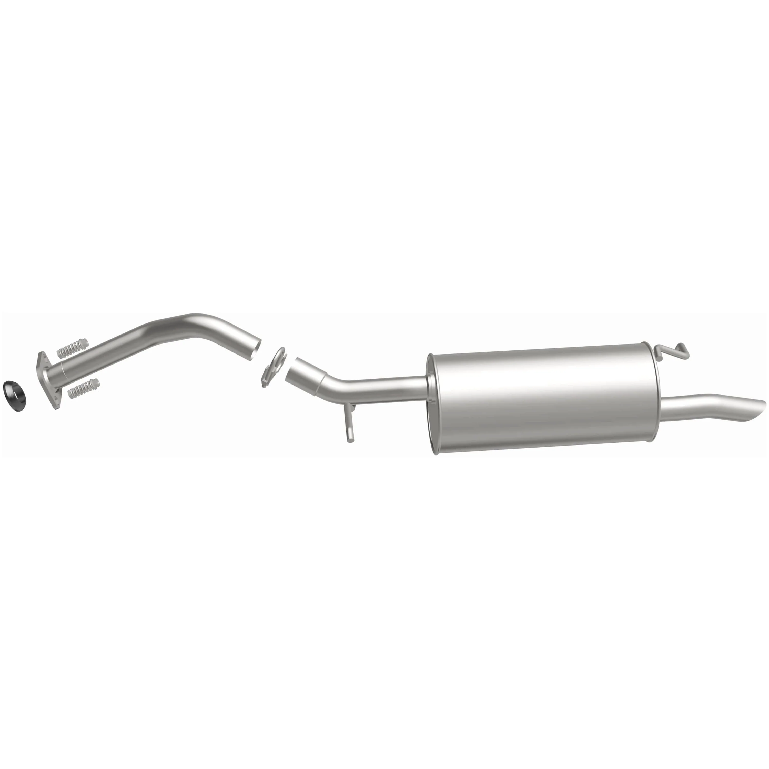 BRExhaust 2004-2009 Toyota Prius 1.5L Direct-Fit Exhaust System Kit 106-0134 - Image 5