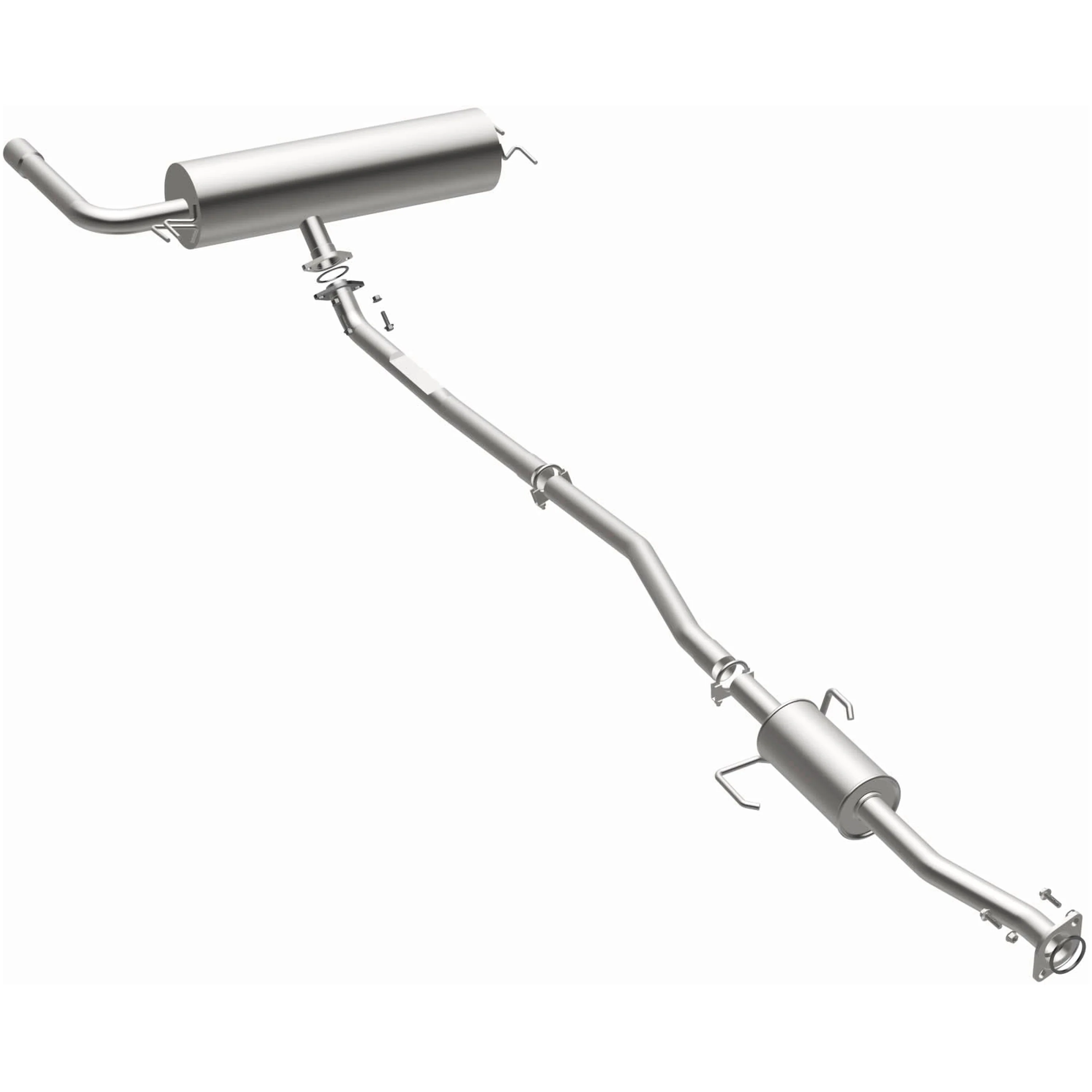 BRExhaust 2001-2003 Toyota RAV4 2.0L Direct-Fit Exhaust System Kit 106-0135 - Image 2