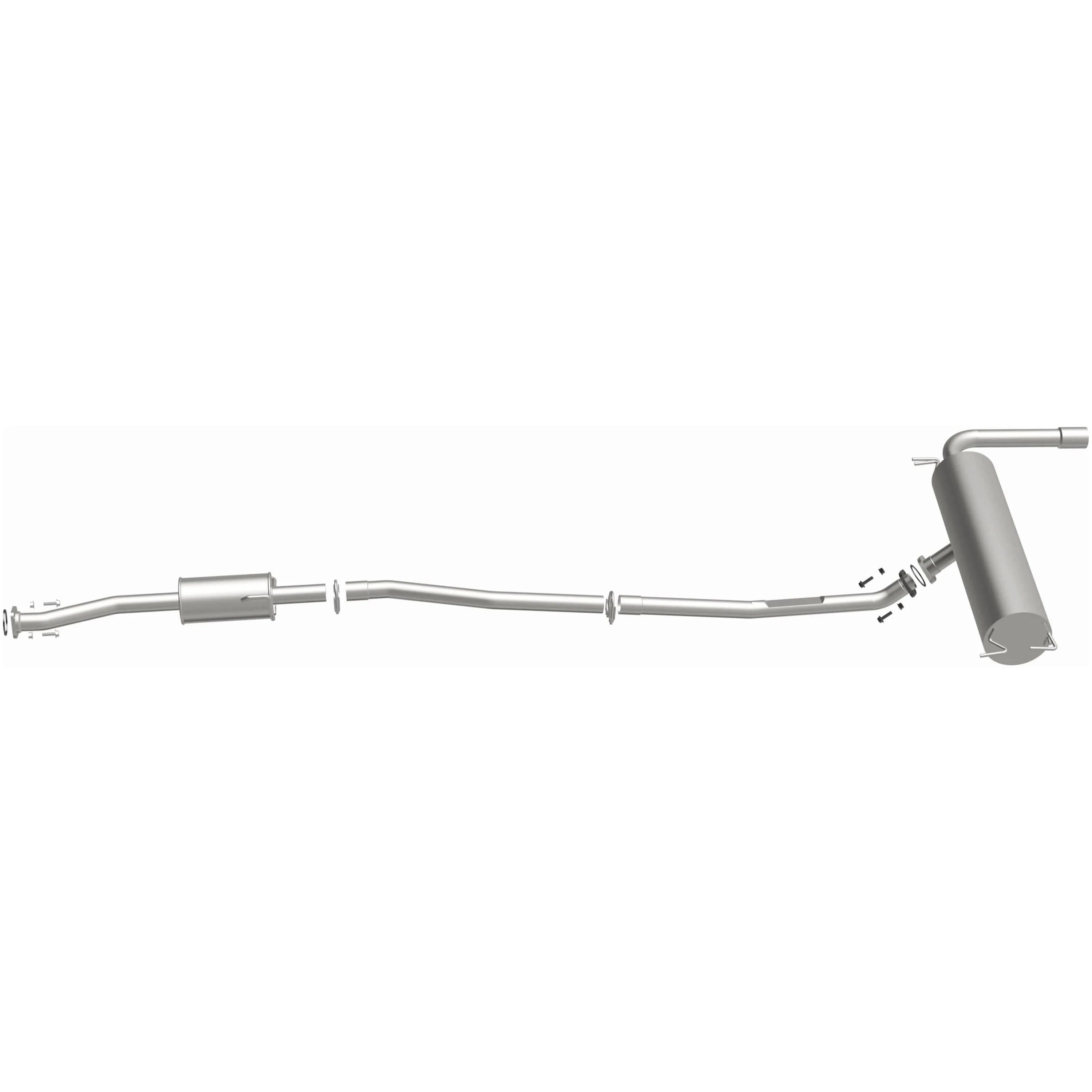 BRExhaust 2001-2003 Toyota RAV4 2.0L Direct-Fit Exhaust System Kit 106-0135 - Image 5