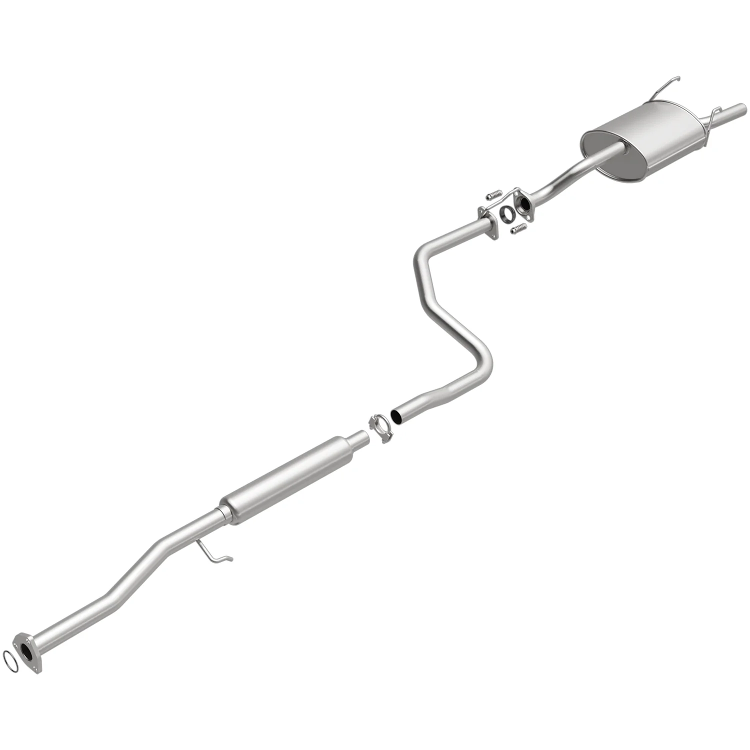 BRExhaust Direct-Fit Exhaust System Kit 106-0139 - Image 2