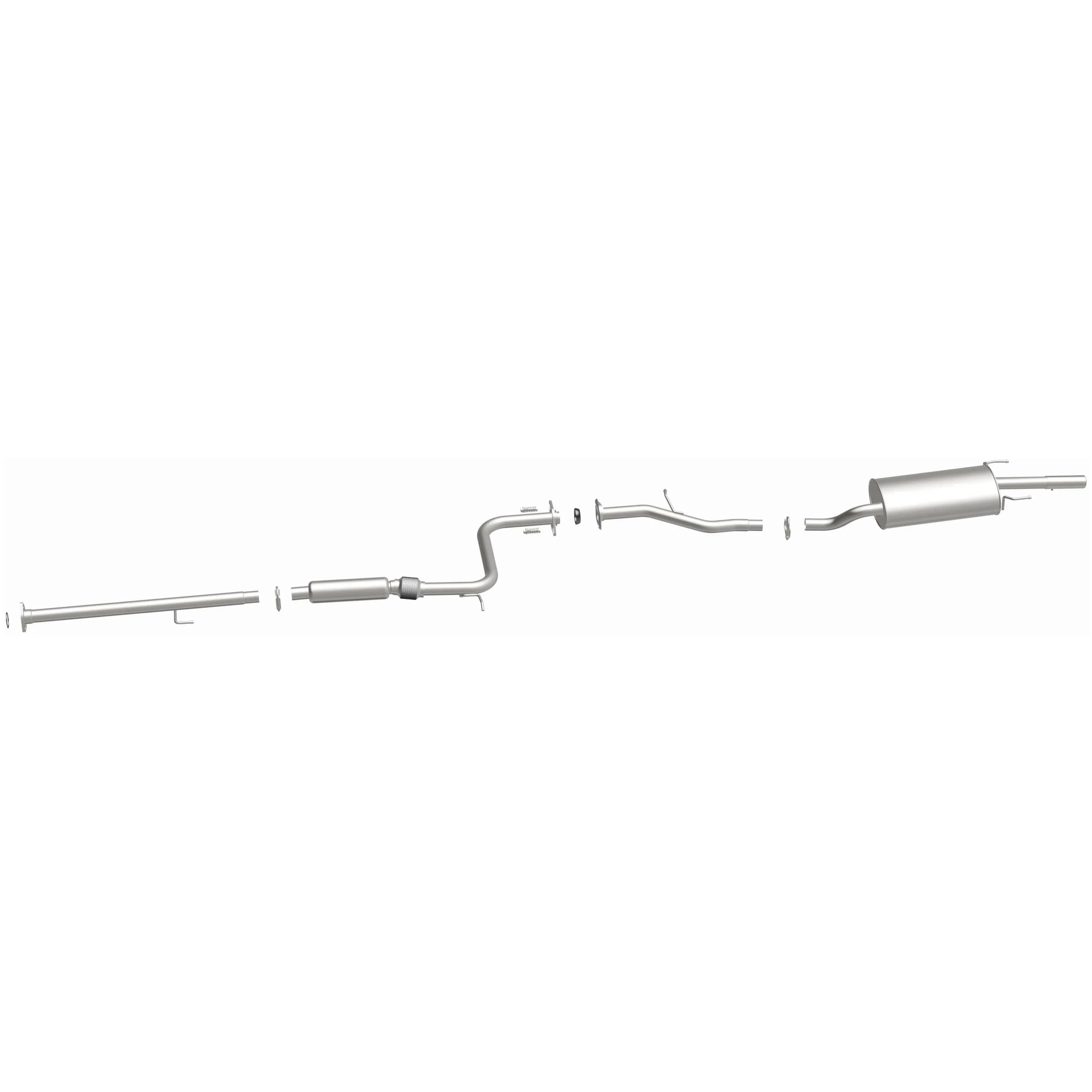 BRExhaust 1994-1997 Honda Accord 2.2L Direct-Fit Exhaust System Kit 106-0141 - Image 5