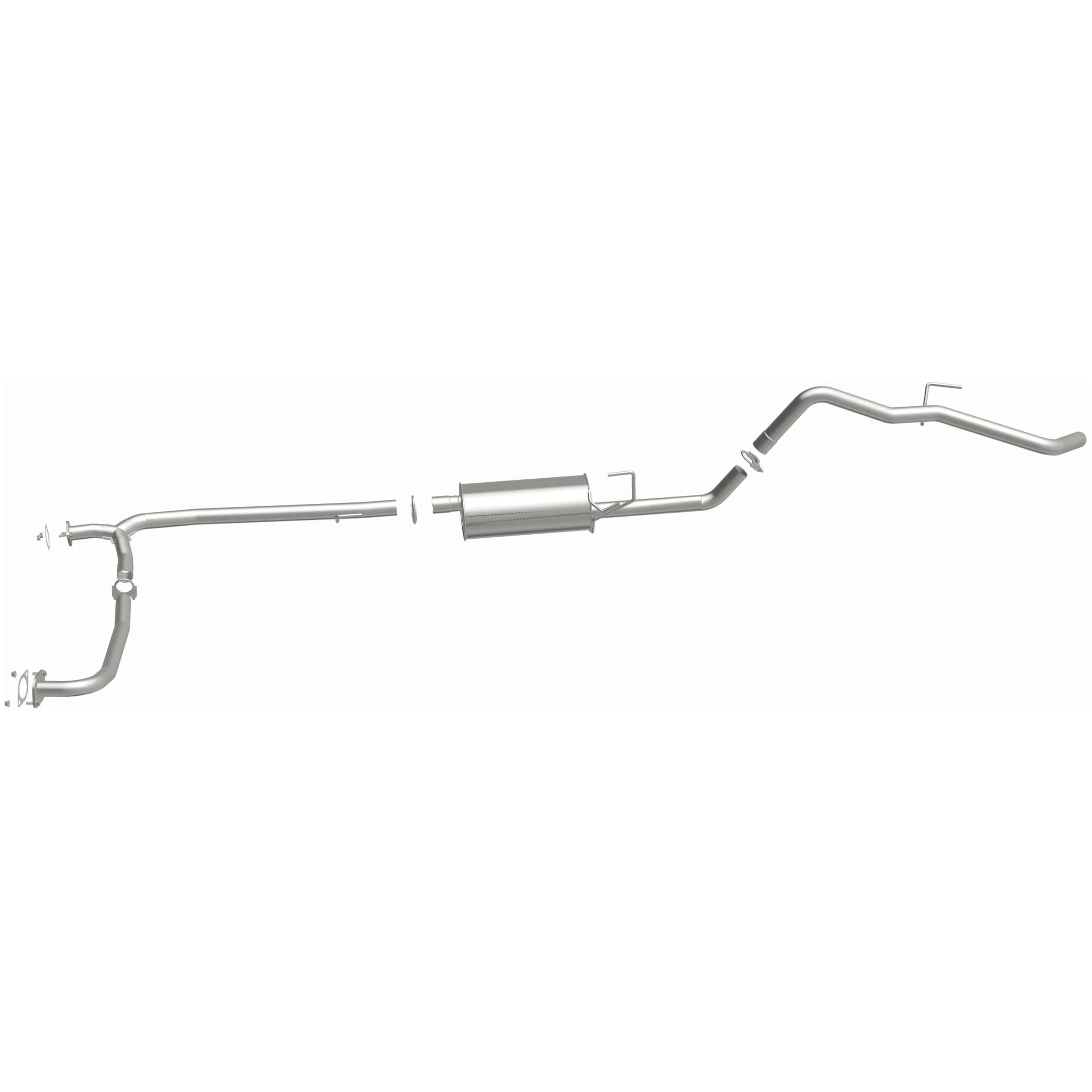 BRExhaust 2009-2012 Suzuki Equator 4.0L | 2007-2018 Nissan Frontier 4.0L Direct-Fit Exhaust System Kit 106-0144 - Image 5