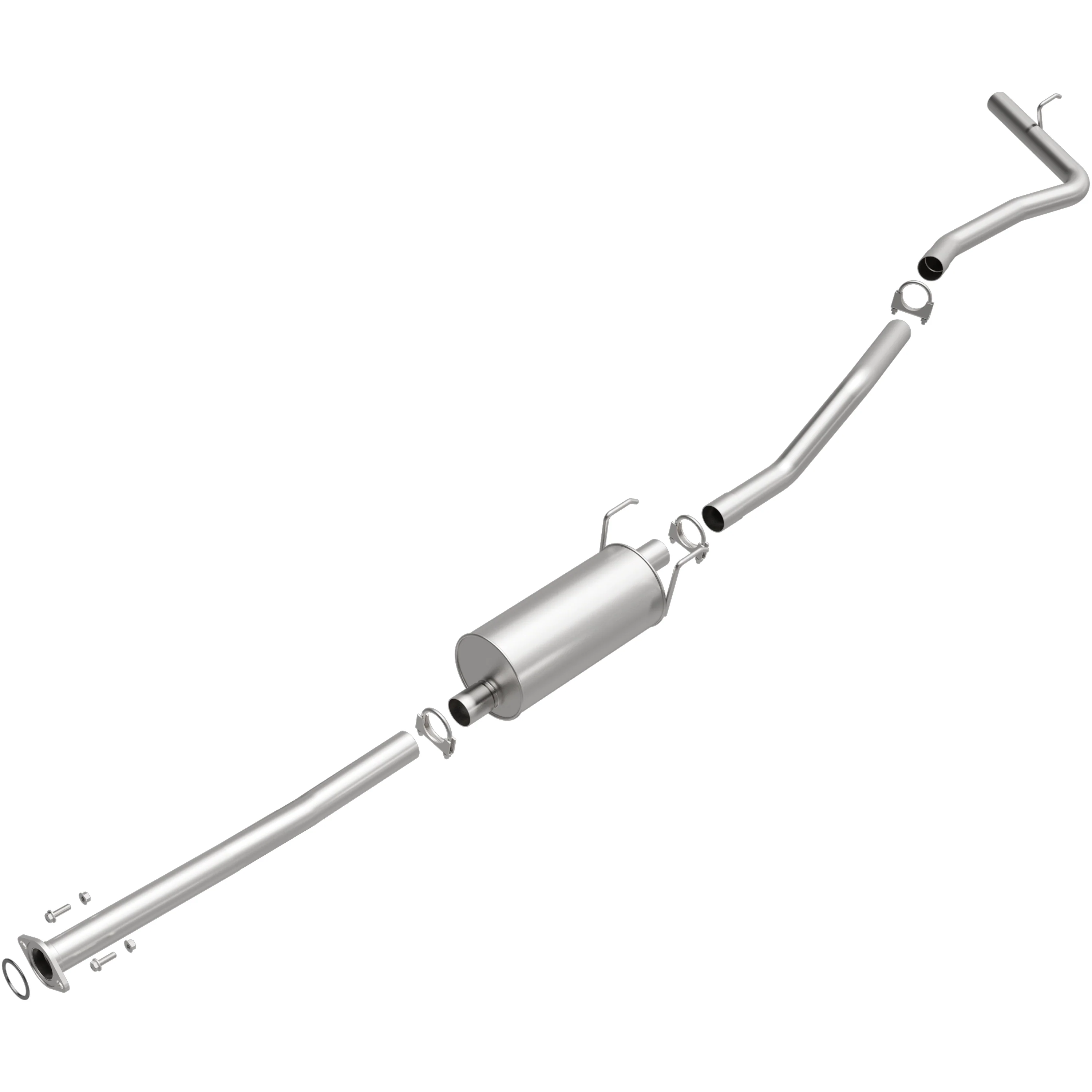 BRExhaust 1995-1998 Toyota T100 3.4L Direct-Fit Exhaust System Kit 106-0146 - Image 2