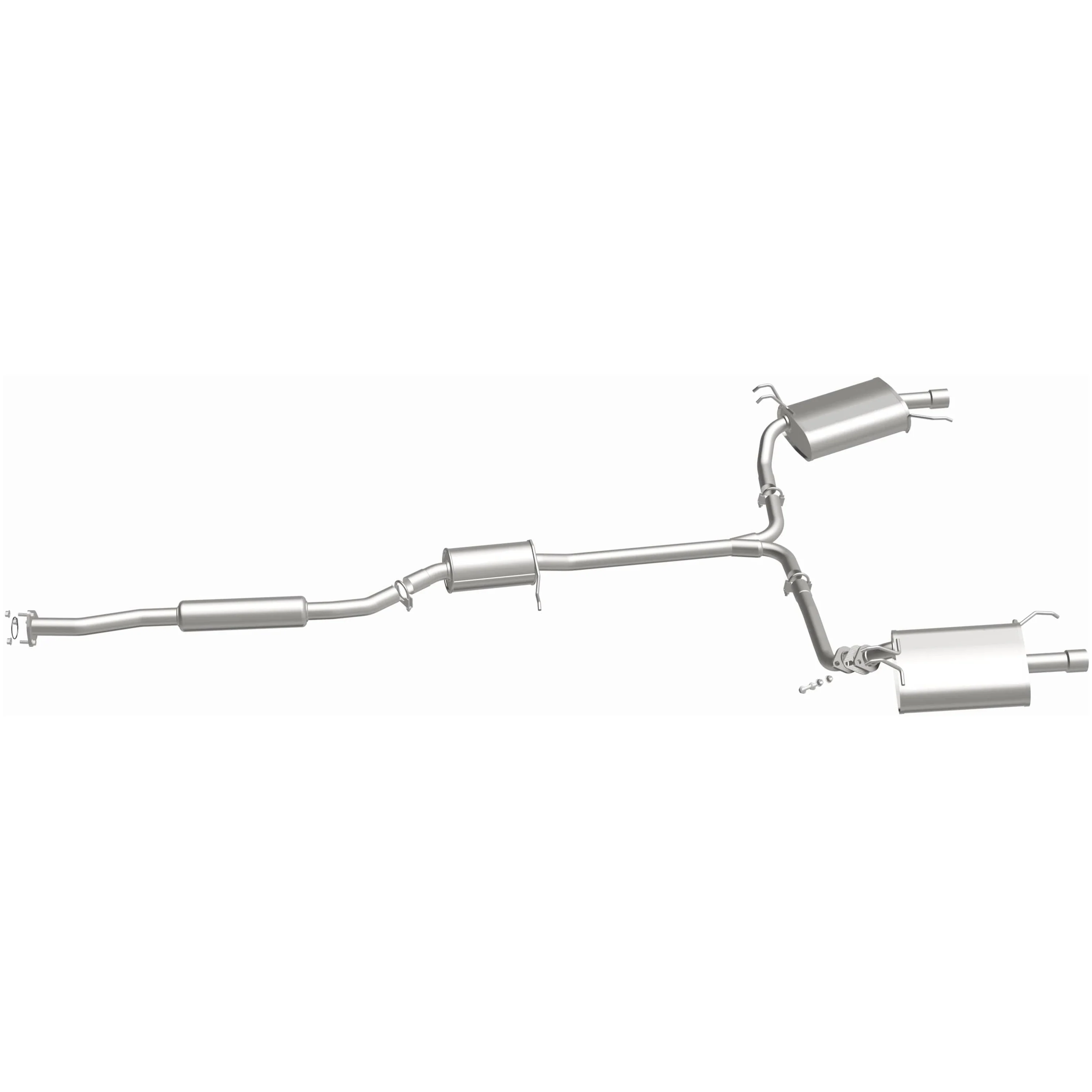 BRExhaust 2004-2008 Acura TSX 2.4L Direct-Fit Exhaust System Kit 106-0148 - Image 5